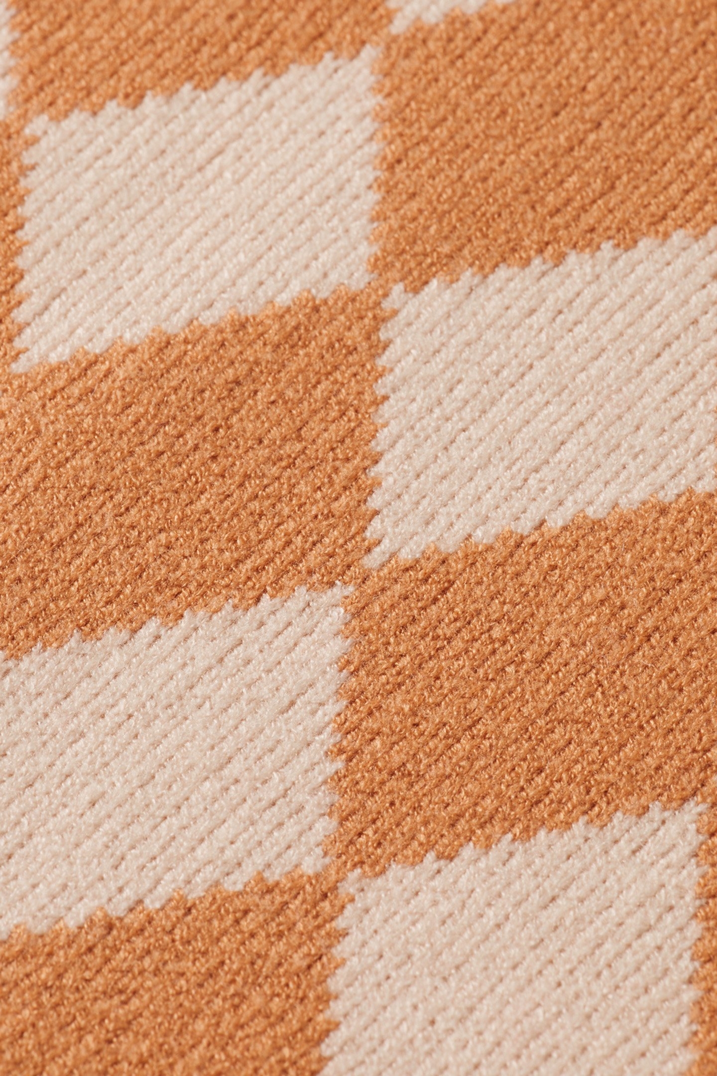 GIRL CHECKERBOARD KNITTED PULLOVER CHECKERBOARD MELANGE 3