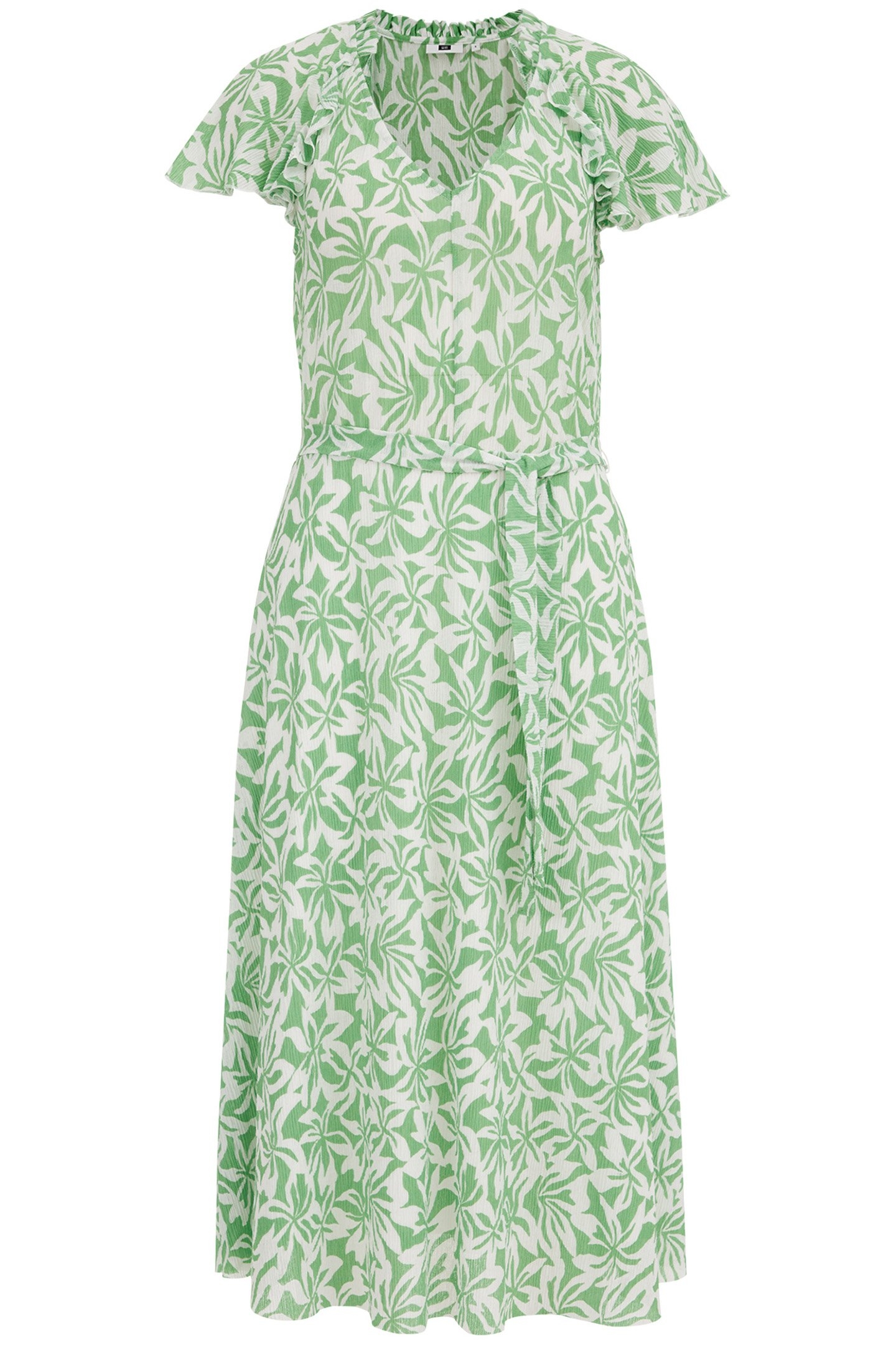 DRESS MIDI GREEN 3