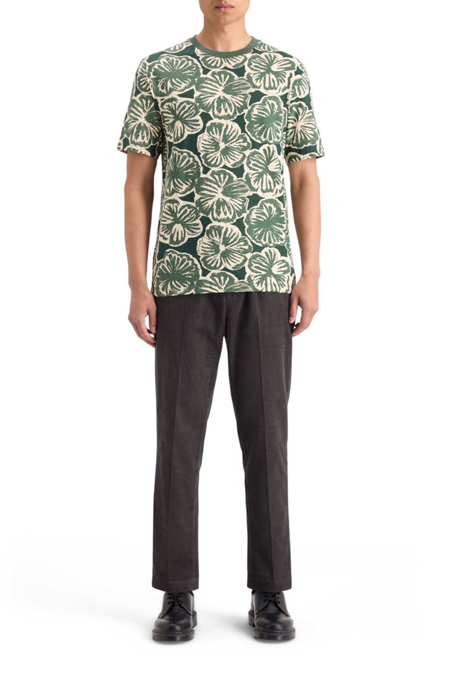 BIG ALL OVER PRINT T-SHIRT SAN FRAN FLOWER 3