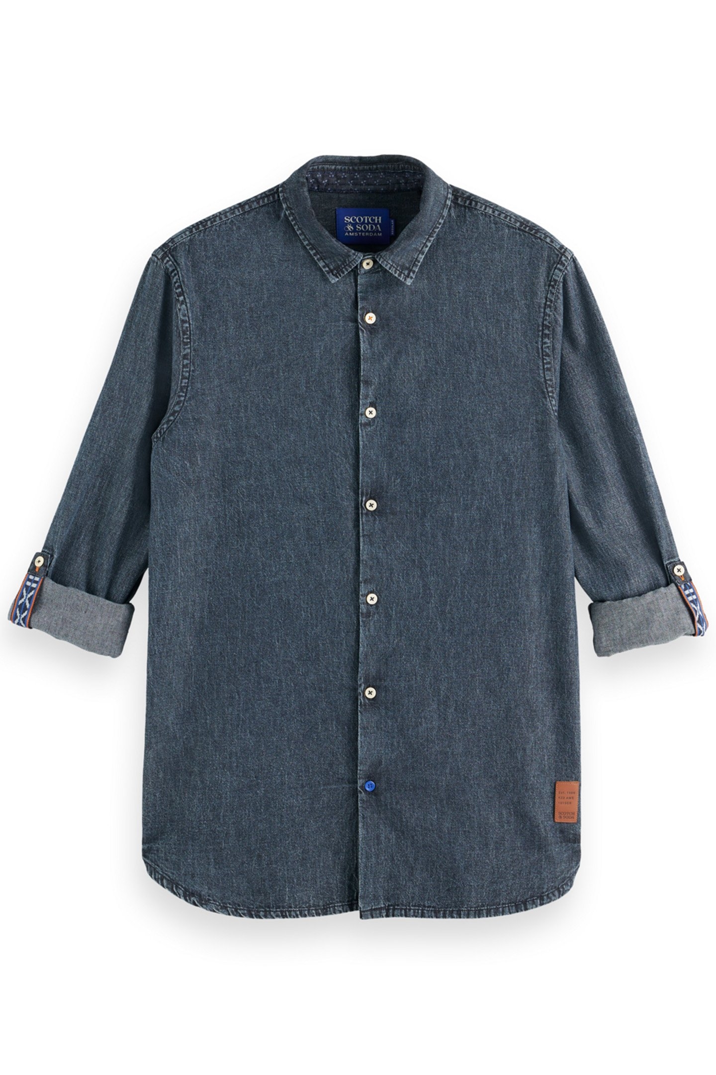 WASHED BLACK DENIM SHIRT WASHED BLACK 5