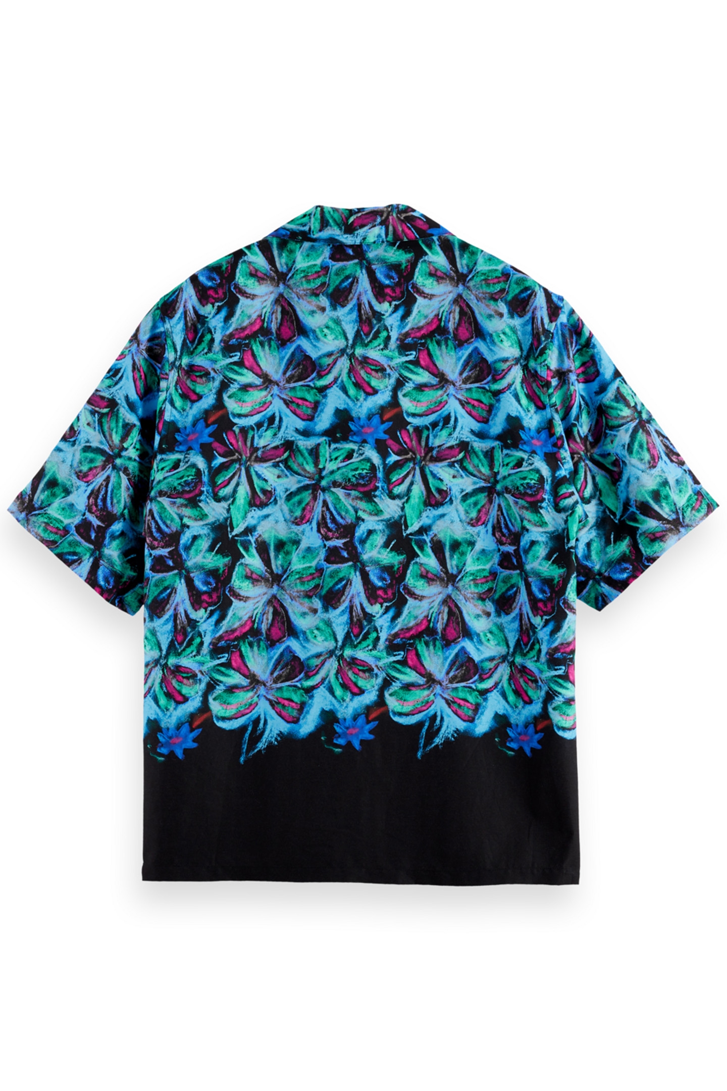 RELAXED FIT TENCEL AOP SHIRT PASTEL FLOWER 2