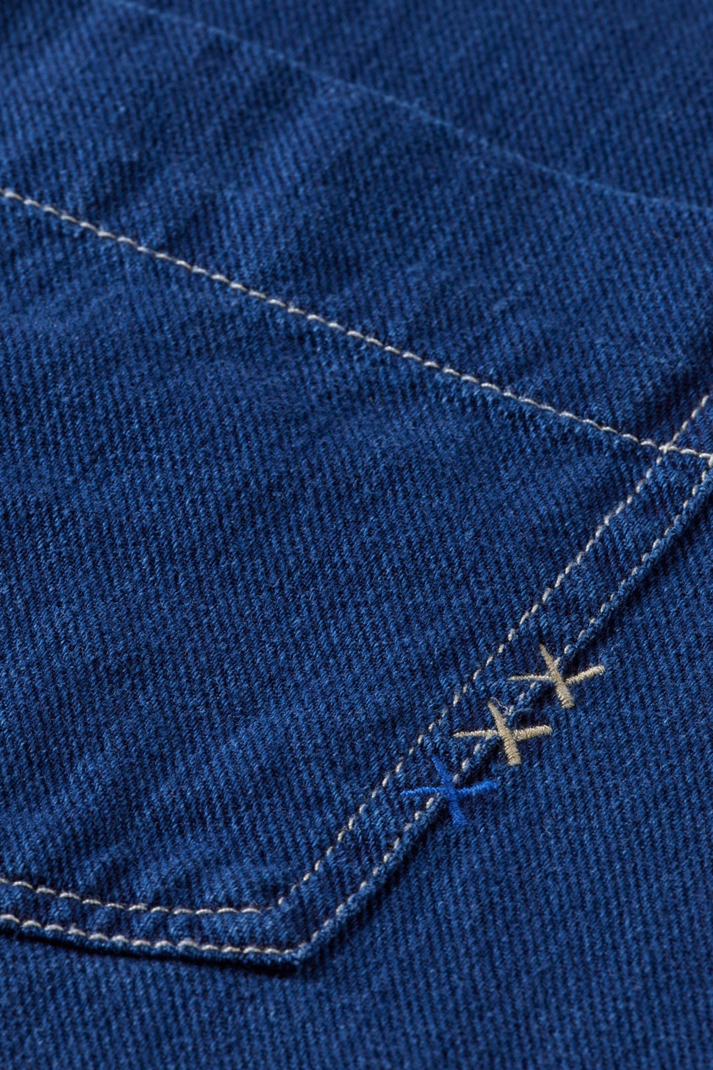 REGULAR FIT PREMIUM INDIGO TWILL WASHED SHIRT INDIGO 8