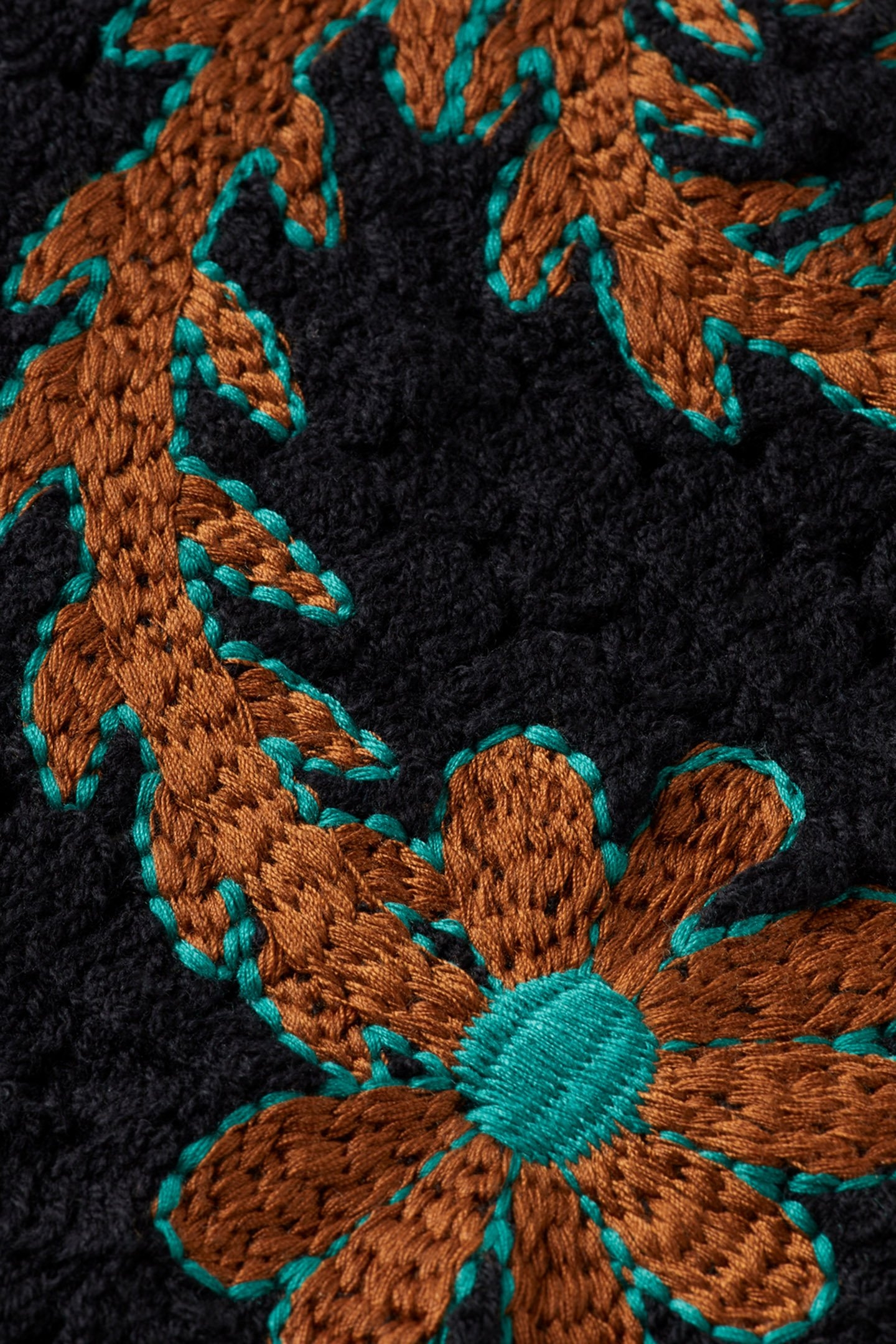 JOE JONAS X SCOTCH SODA CROCHET POLO SHORT SLEEVE BLACK 7