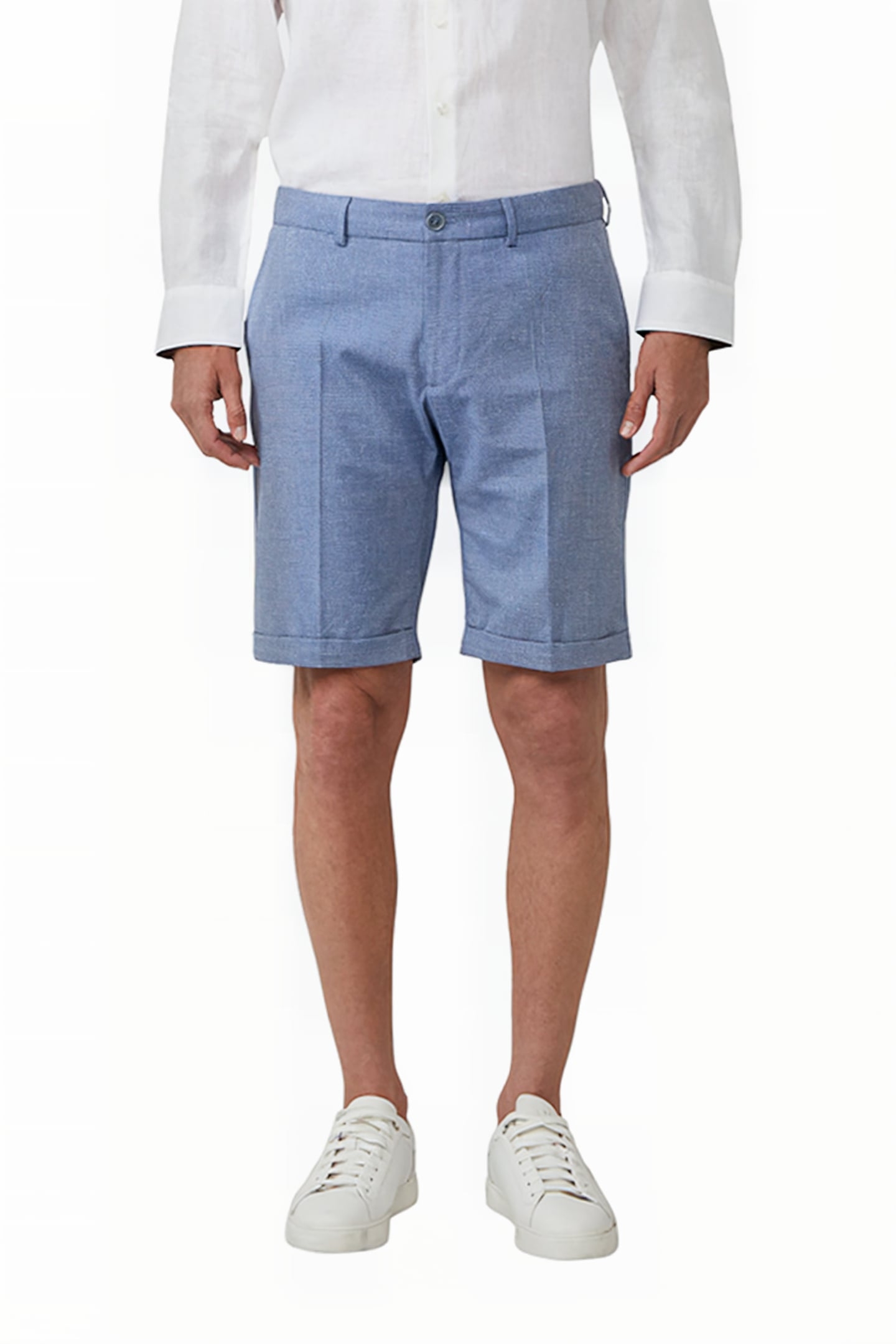 S.OLIVER SHORTS BLUE 1