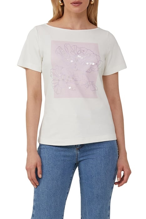 S.OLIVER T-SHIRTS OFFWHITE 1