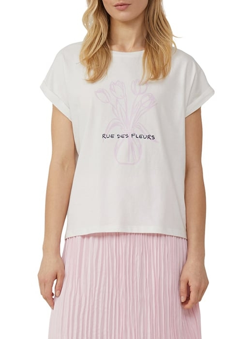 S.OLIVER T-SHIRTS OFFWHITE 1