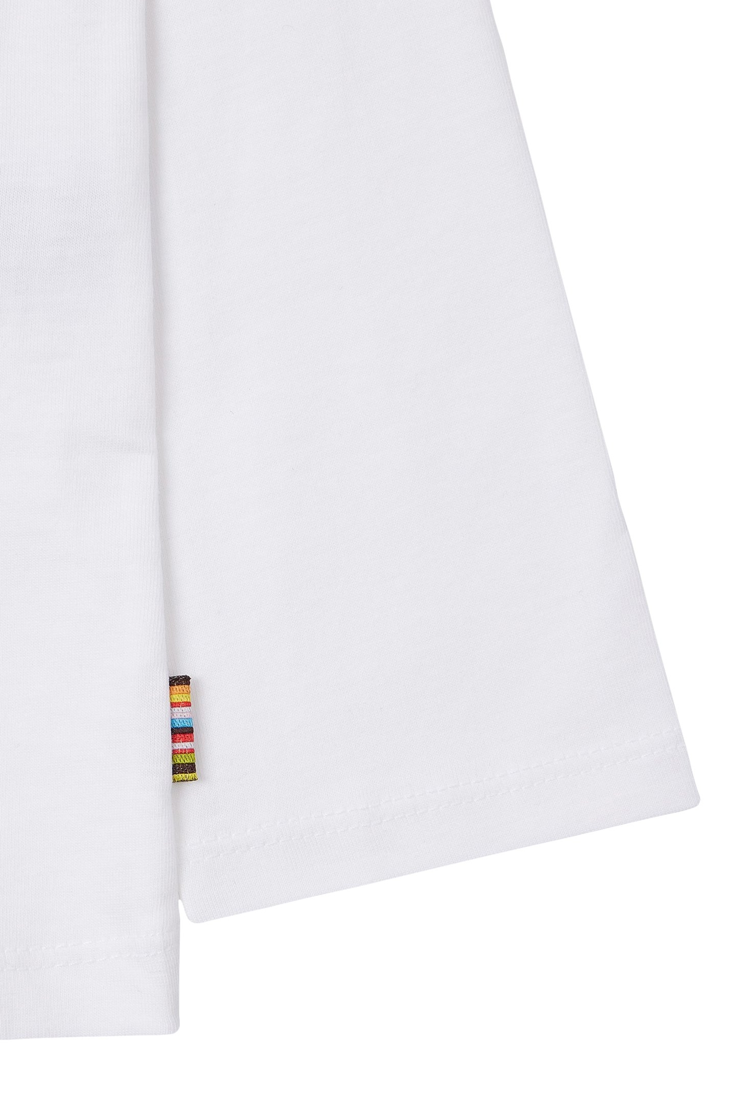 DOUGA SKIING ZEBRA ORG. BOYS TSHIRT WHITE 3