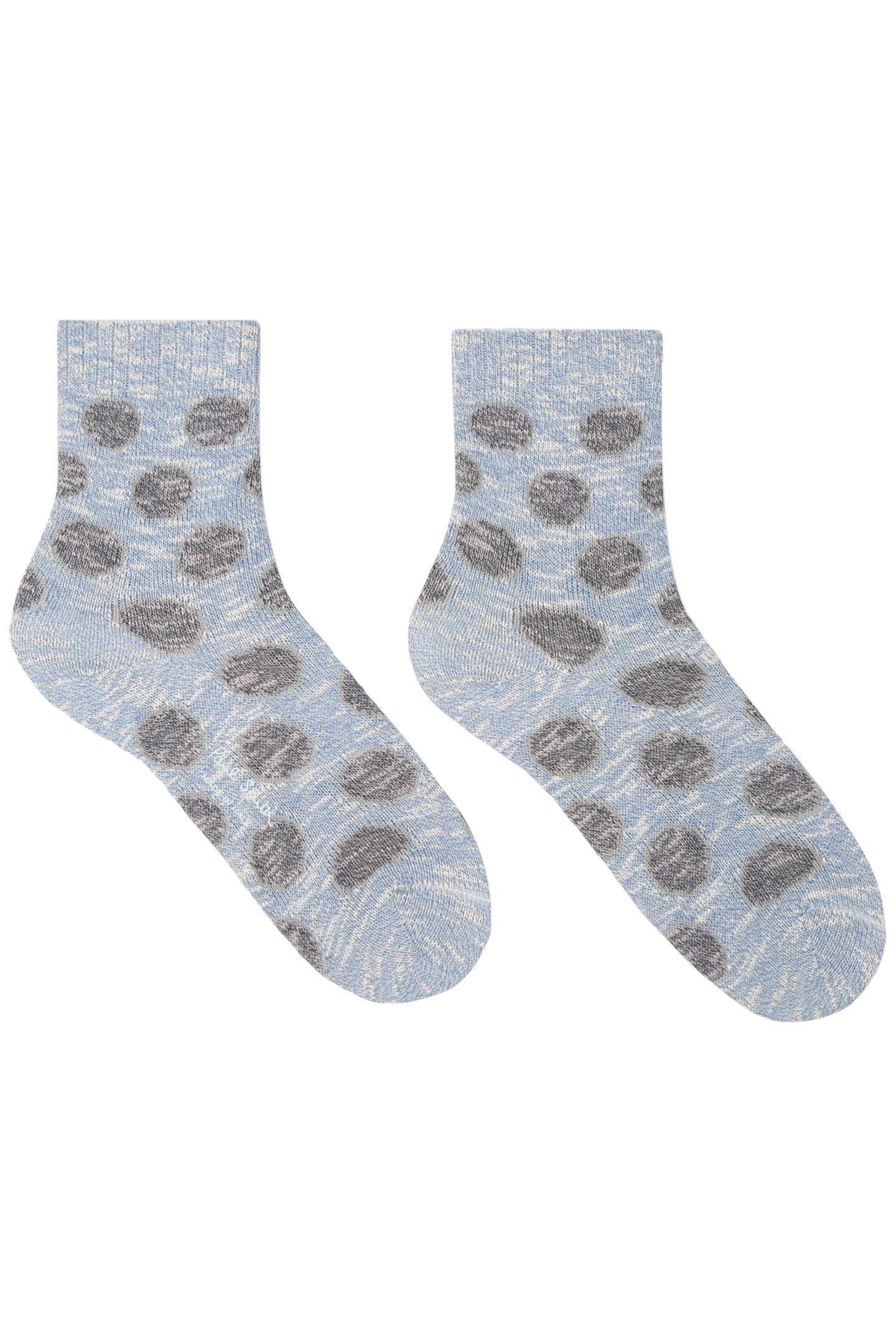 SOCK BELINDA DOT TURQUOISE 2