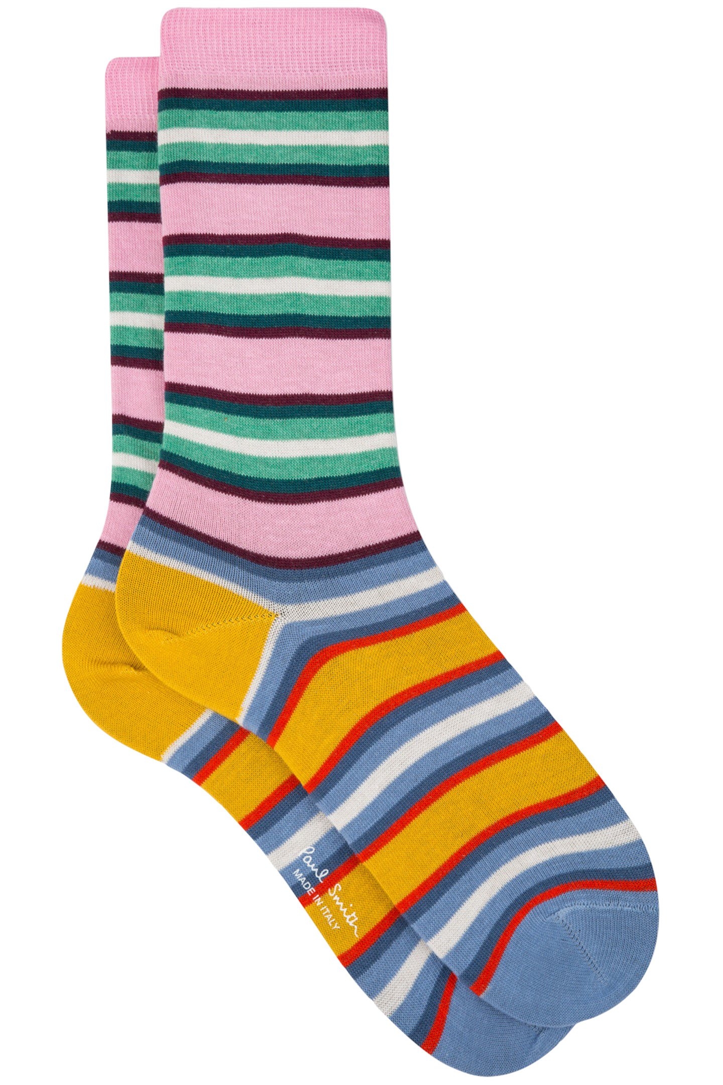 SOCK LONG BIANCA PINK 1