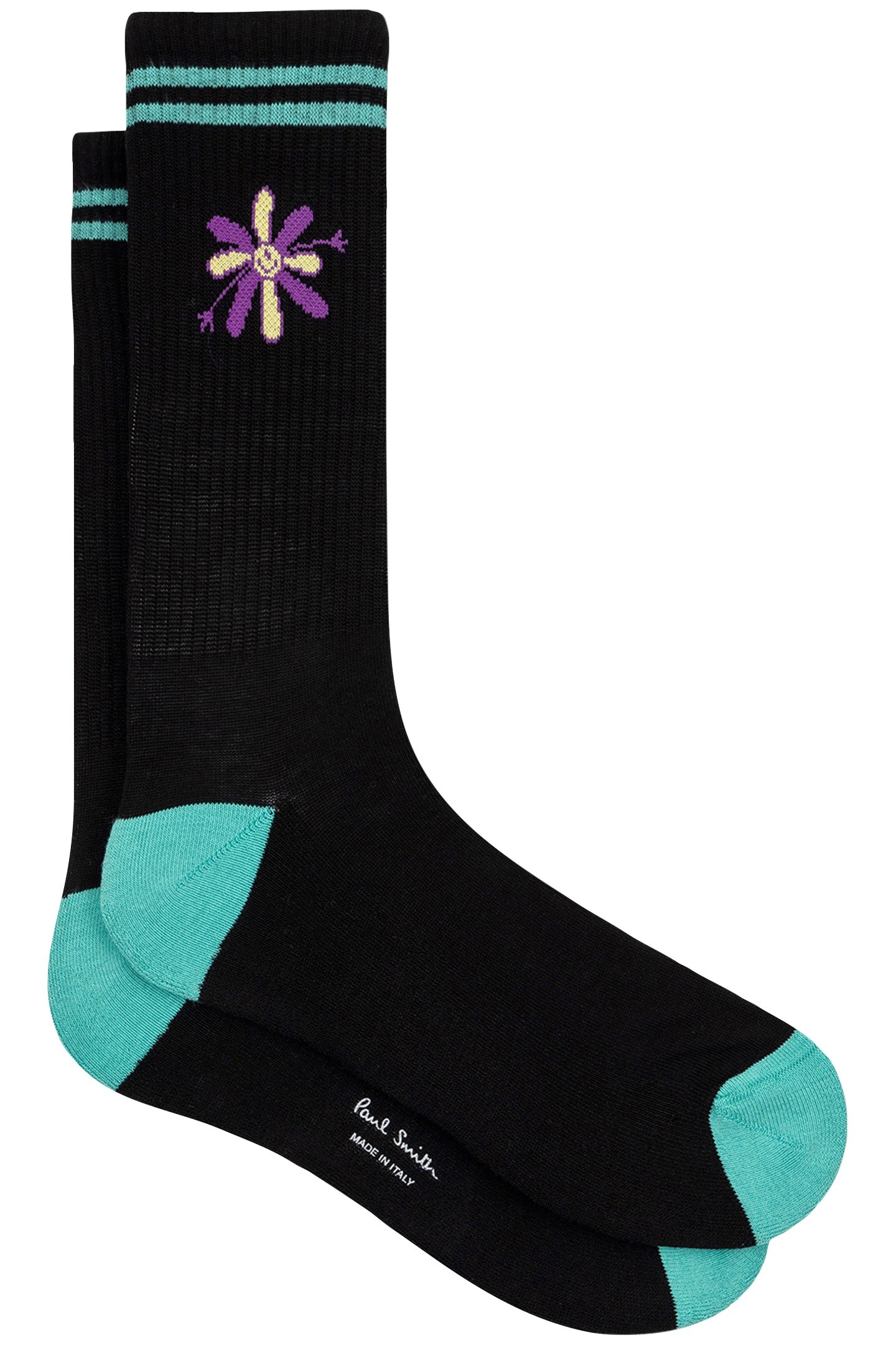 SOCK CORY SPORTY BLACK 1