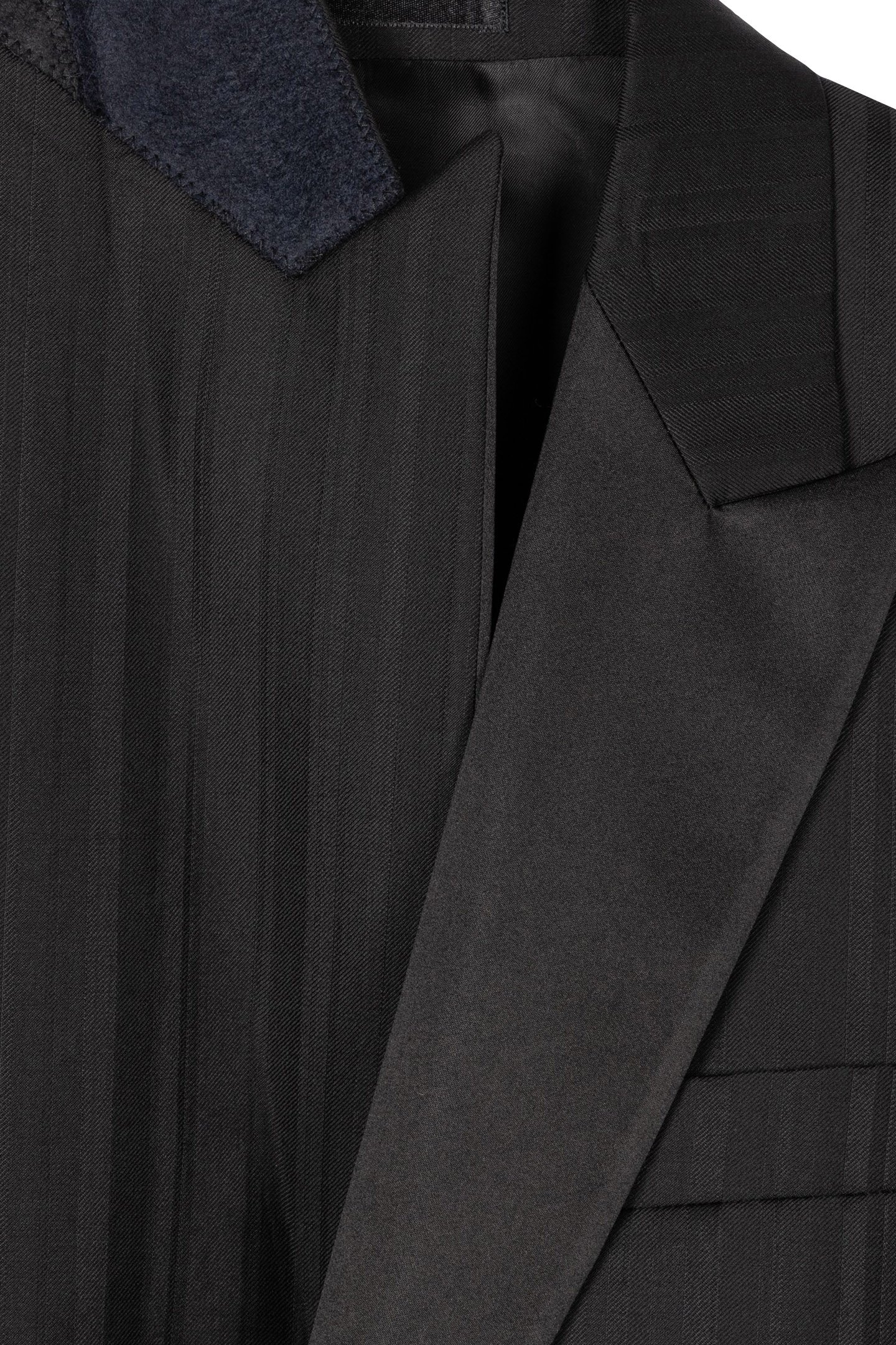 MENS EVENING 1 BUTTON JACKET BLACK 6