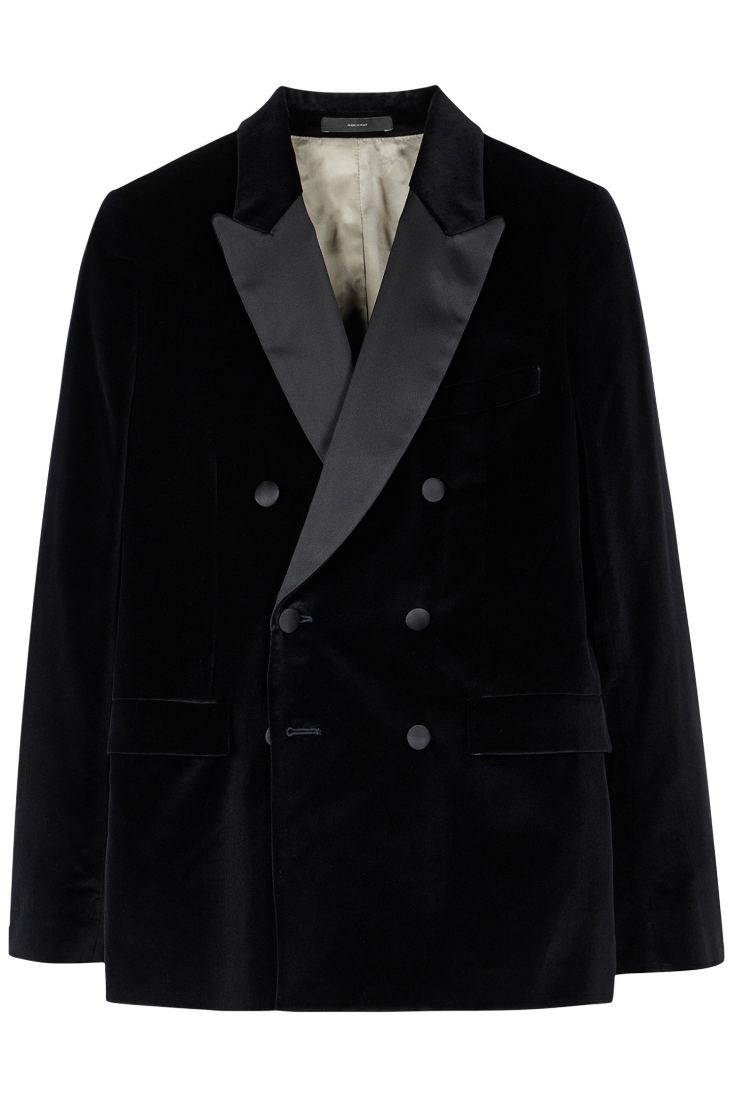 MENS 2 BUTTON JACKET BLACK 3