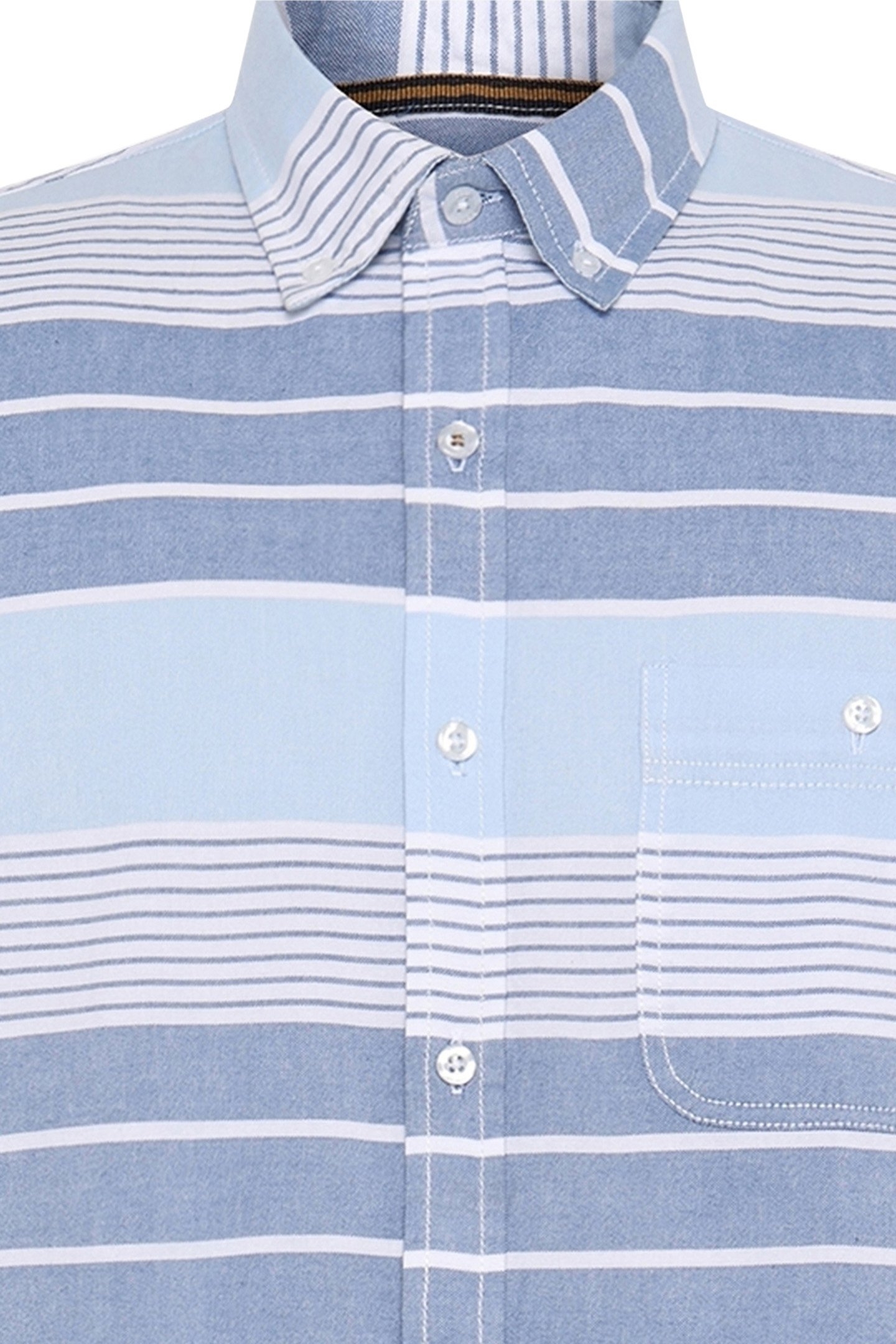 PACOSI OXFORD STRIPE BLUE PLACIDE 3