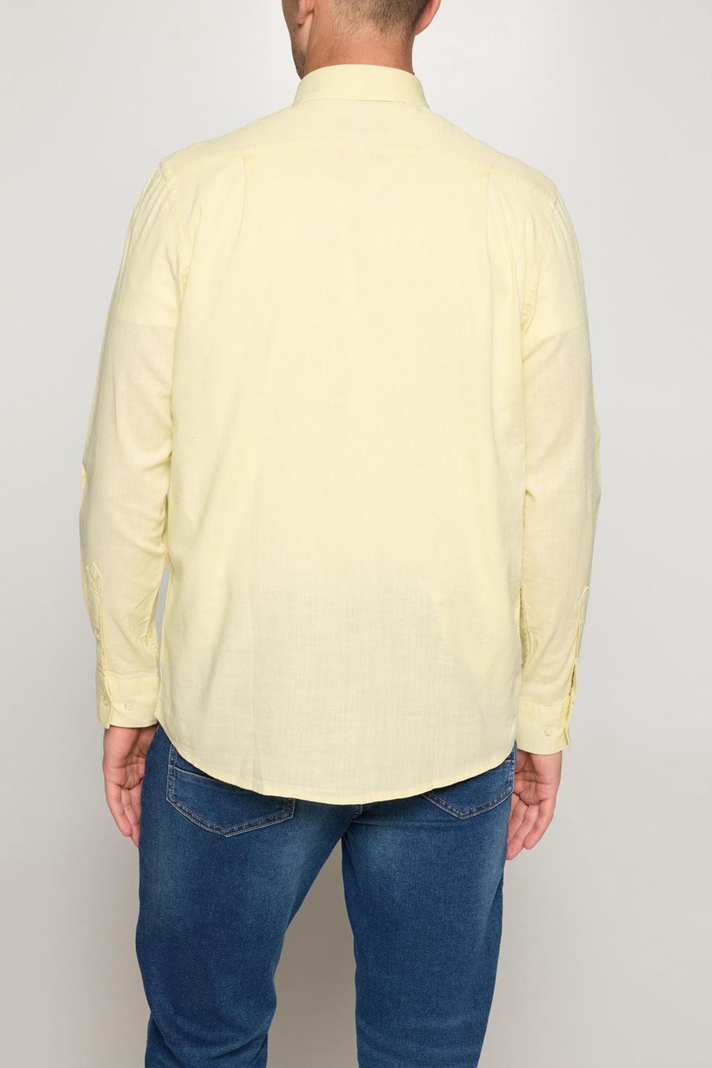 GIMOSI LINEN LOOK YELLOW POP 2