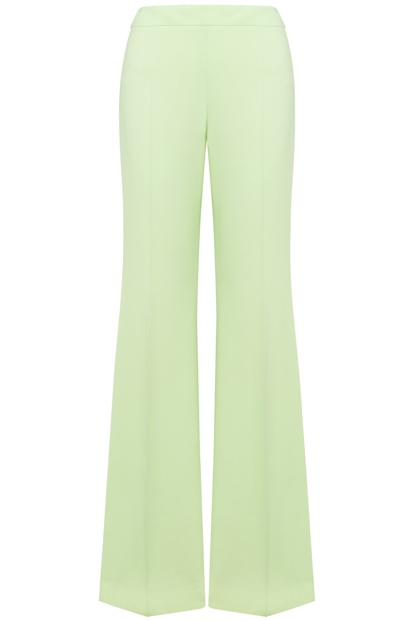 60'S CADY FLARED TROUSERS GREEN 3