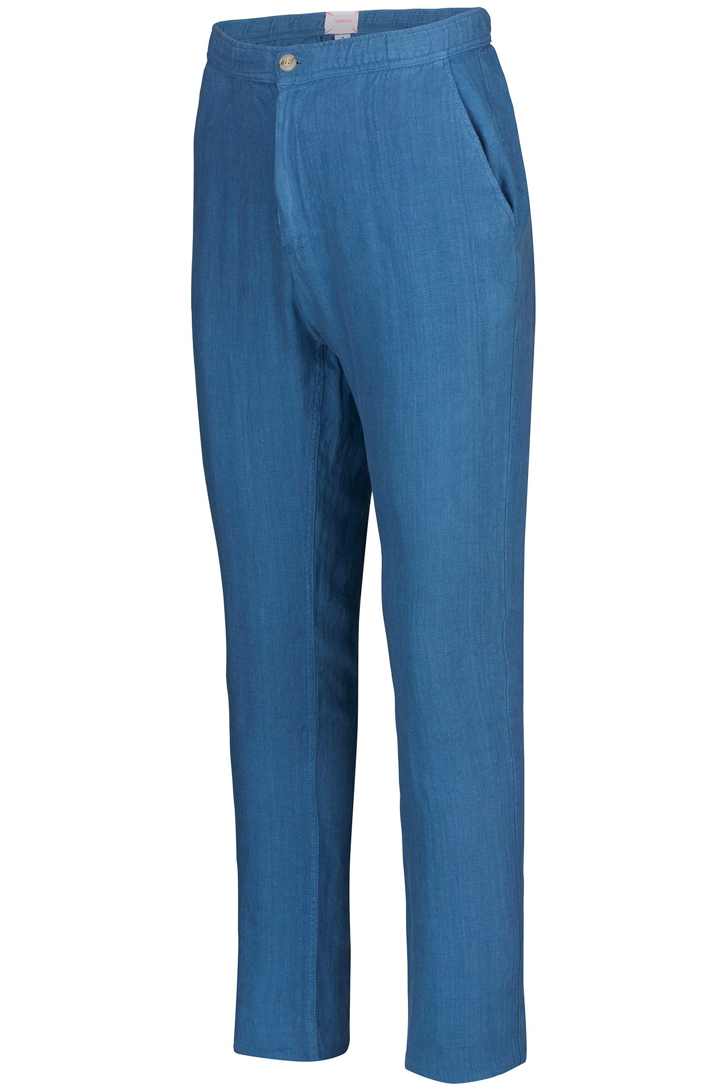 AMALFI SLIM LINEN PANT SLATE BLUE 3