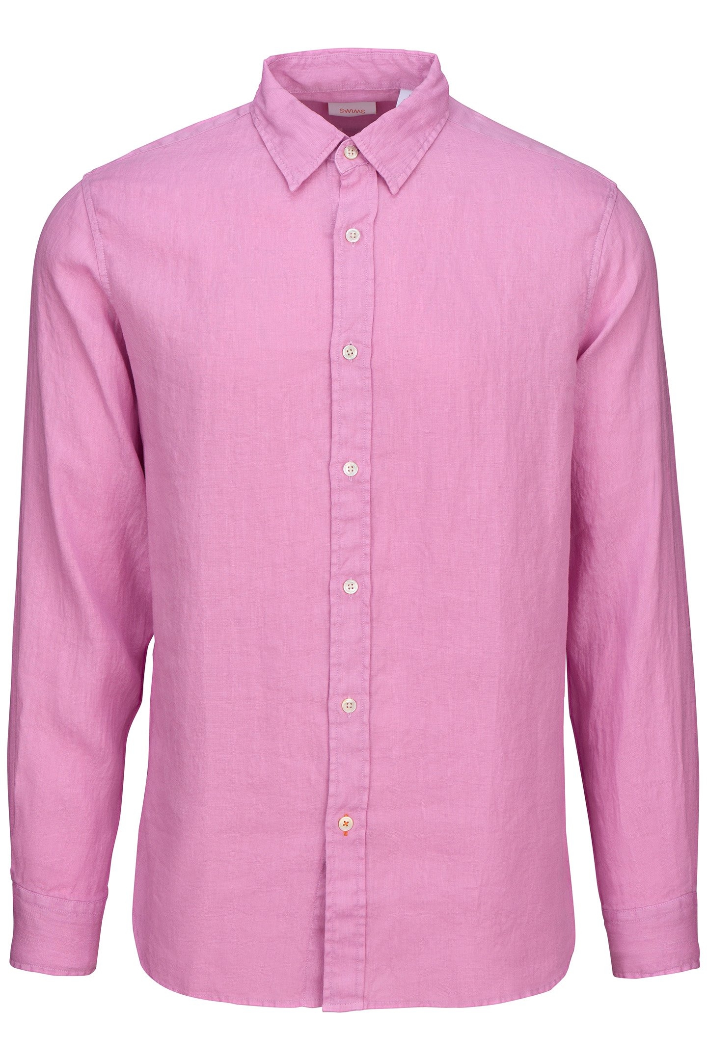 AMALFI LINEN SHIRT ORCHID 1