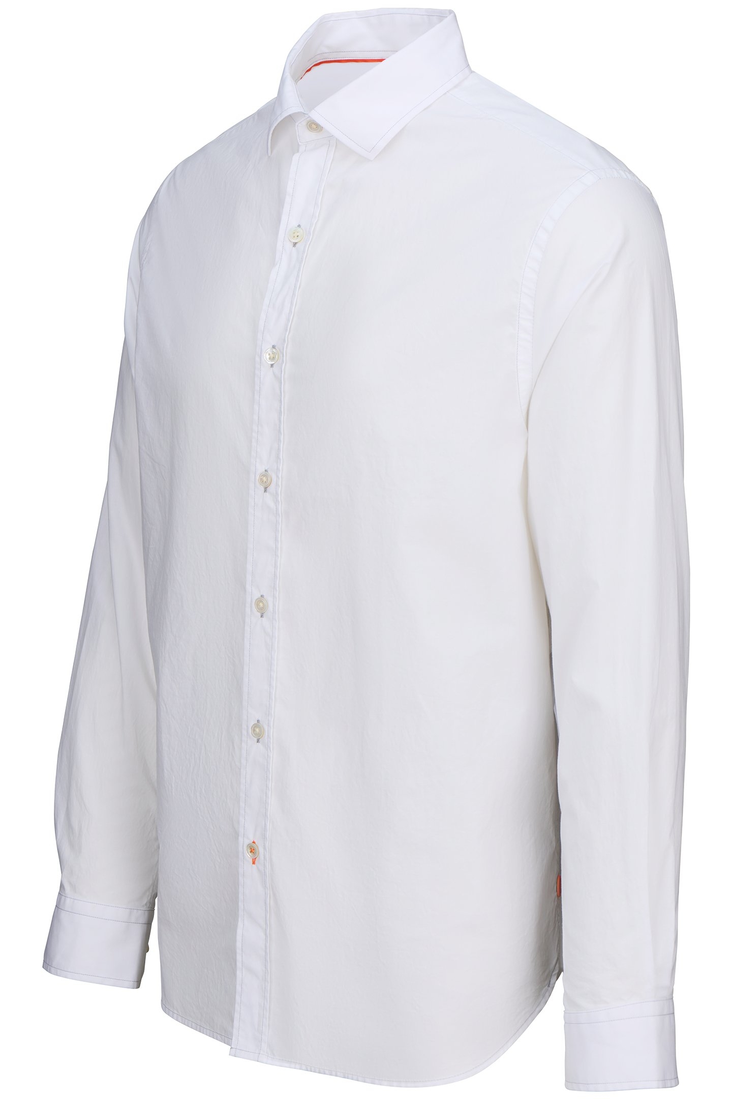 MALFA GARMENT DYE SHIRT WHITE 3