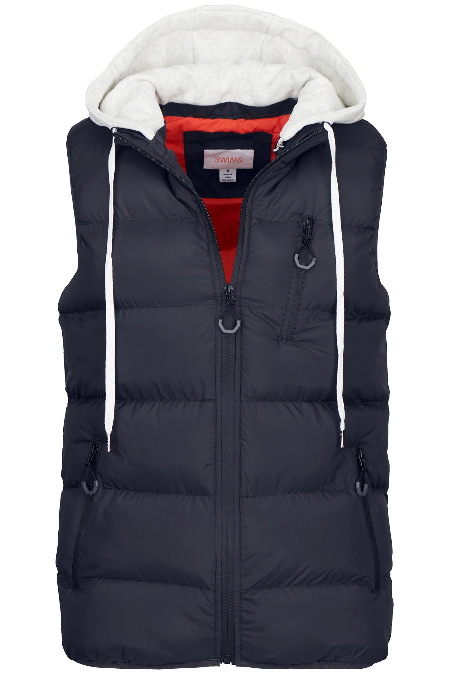 HELGHOODIEPUFFERVEST NAVY 3