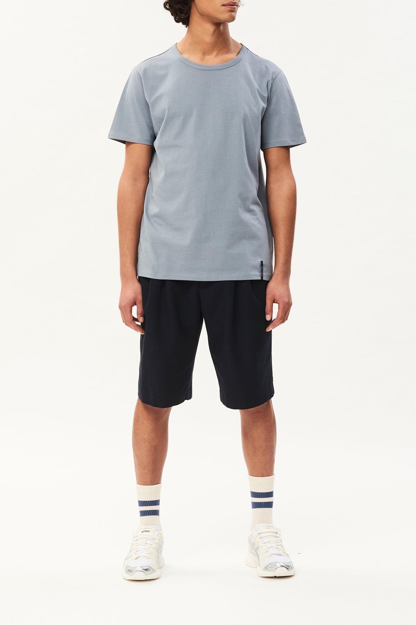 VINCE COTTON TEE LA BLUE 2