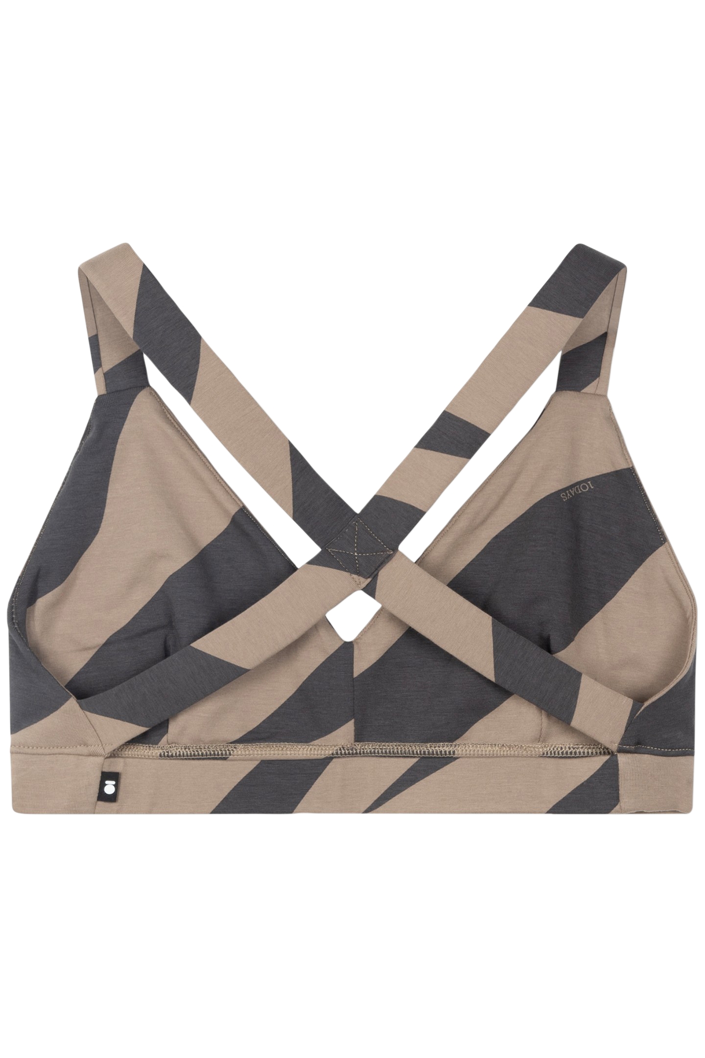 SPORTY BRA ZEBRA WARM TAUPE 5