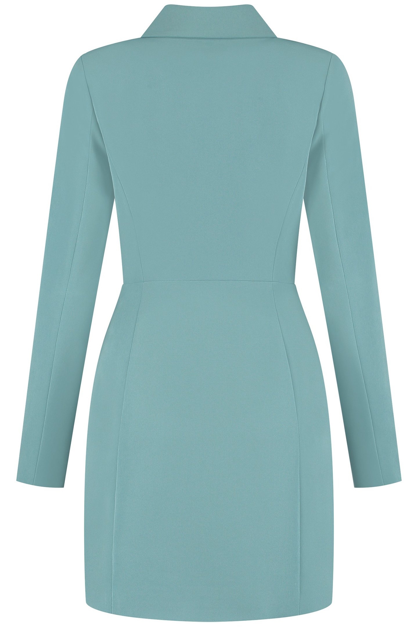 ZORA BLAZERDRESS DEEP OCEAN GREEN 2
