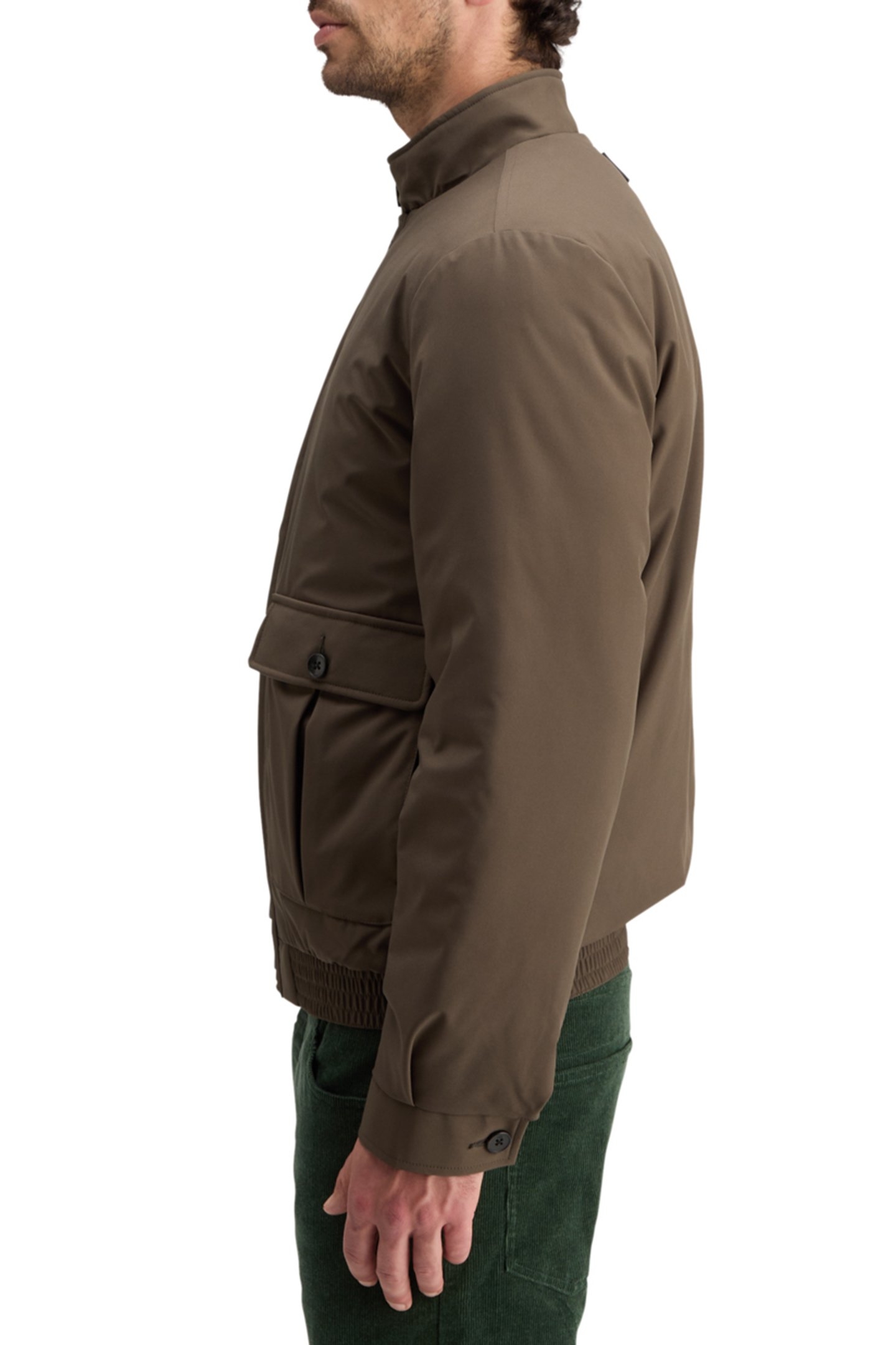 STRETCH HARRINGTON SOFTSHELL JACKET COFFEE 7