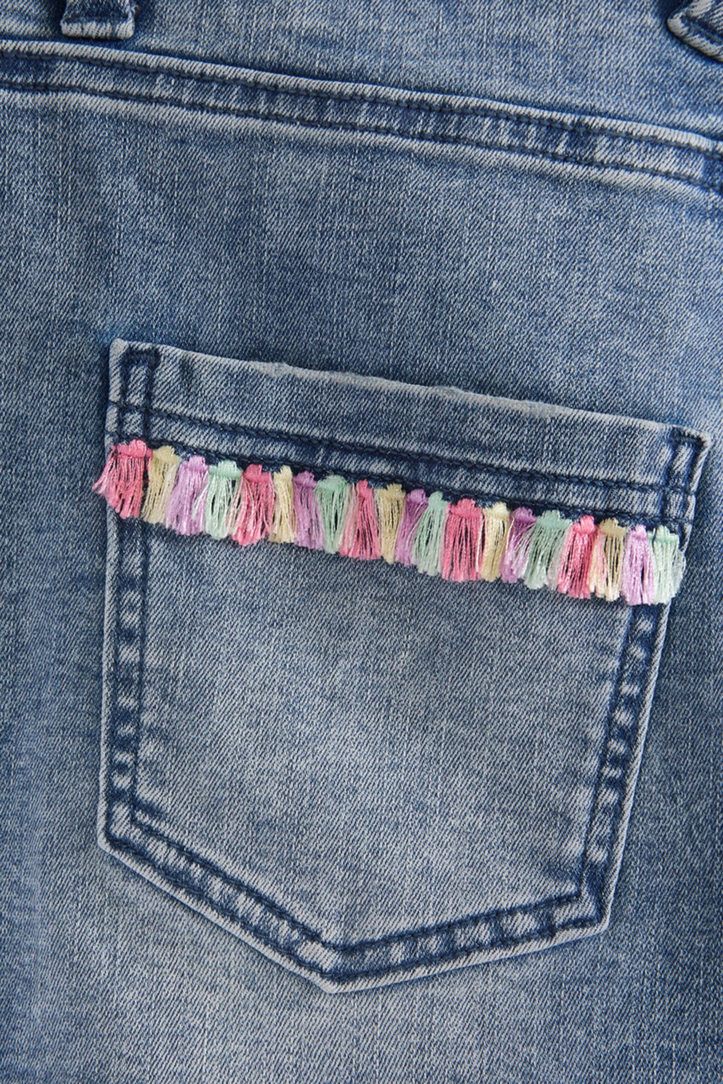 GIRLS S&S DENIM SHORT GALCIER ICE 5