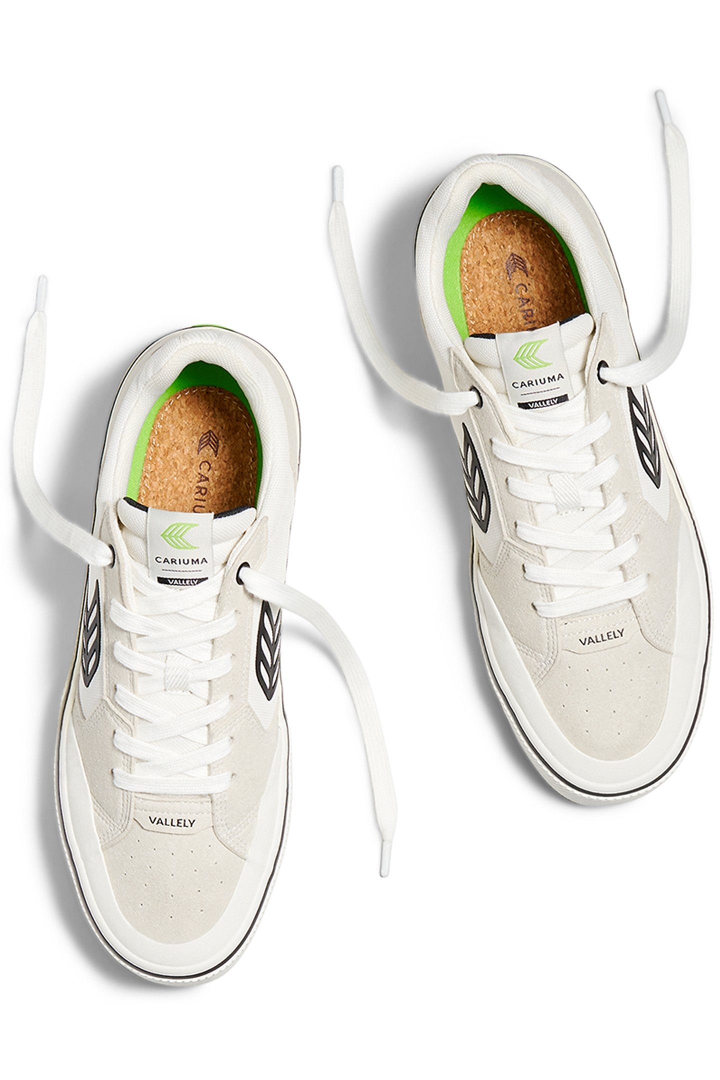 VALLELY PRO VINTAGE WHITE SUEDE AND OFF-WHITE CORDURA BLACK  3