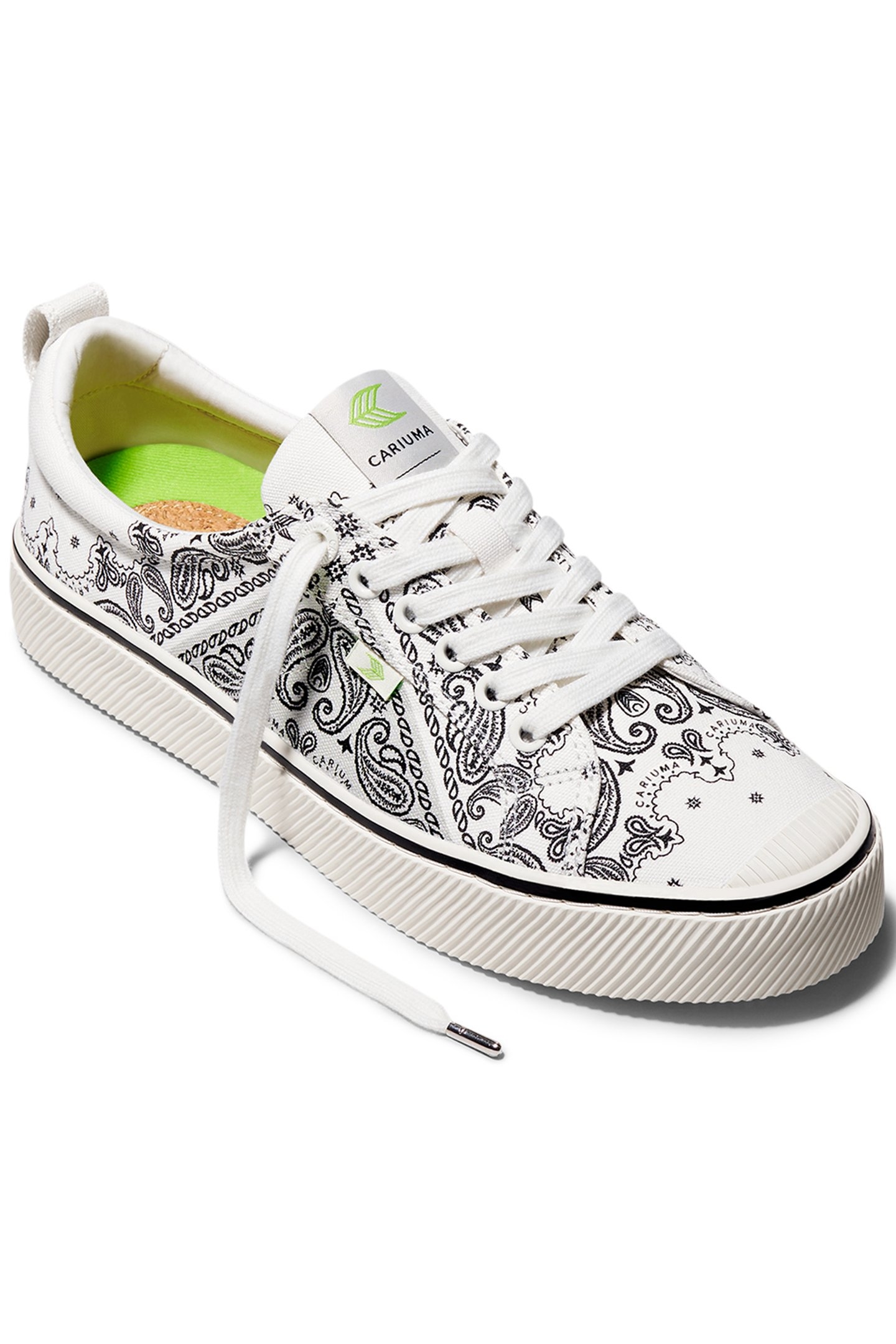 OCA LOW OFF-WHITE BANDANA CANVAS SNEAKER 2