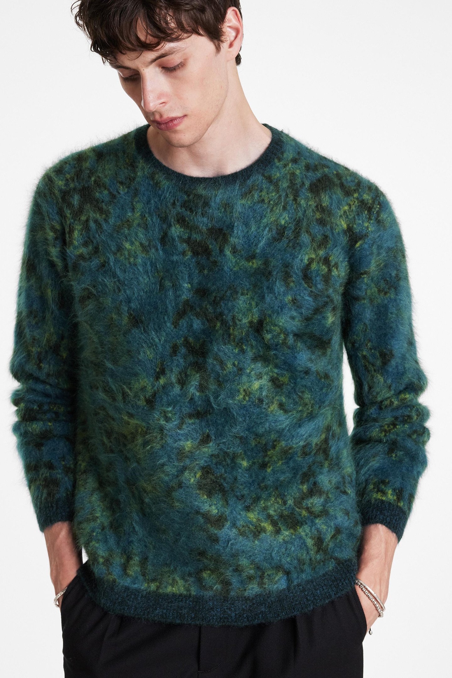 PALERMO EASY FIT CREWNECK COBALT 3