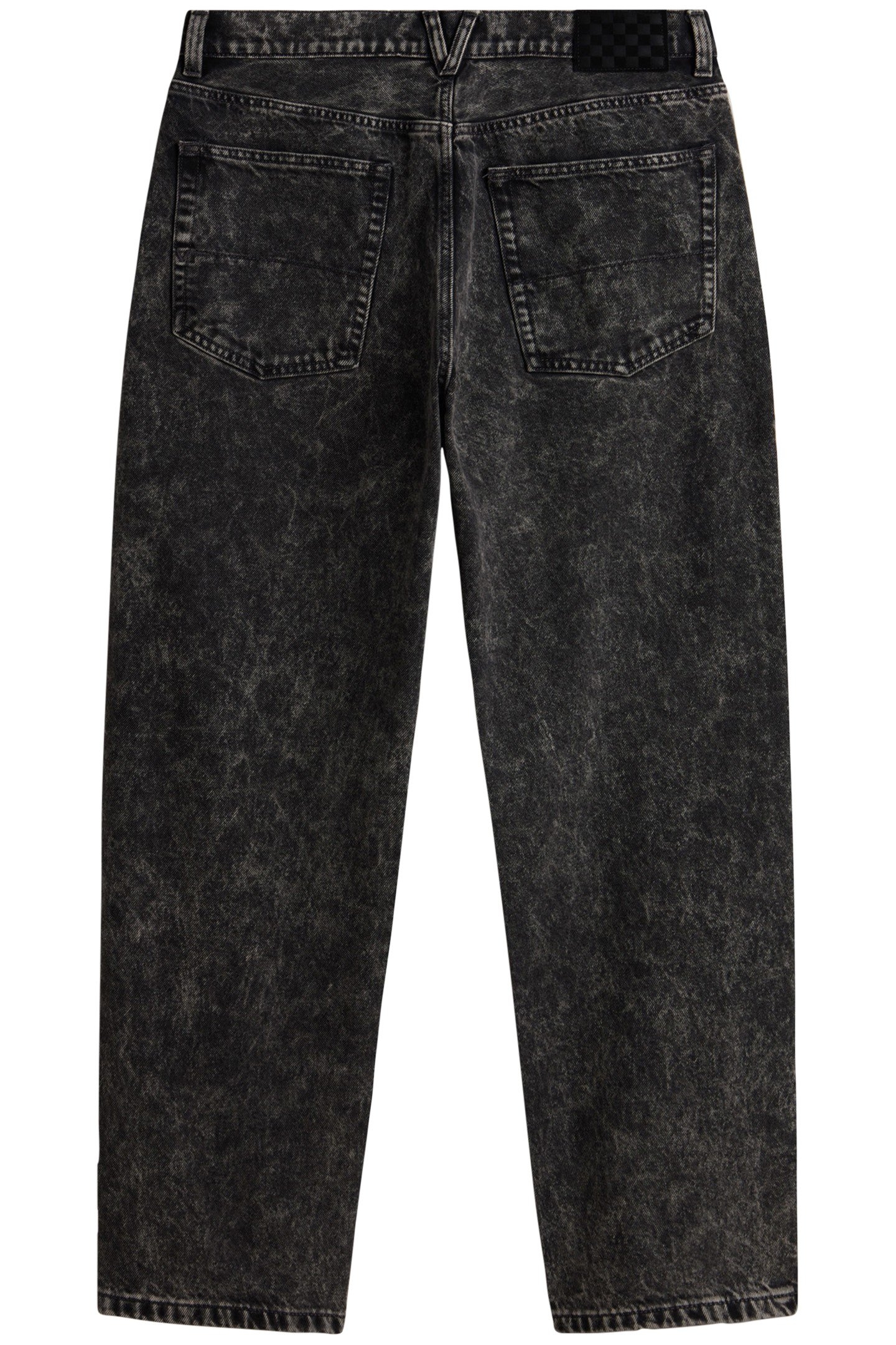 CHECK-5 BAGGY DENIM PANT STONEWASH BLACK 2