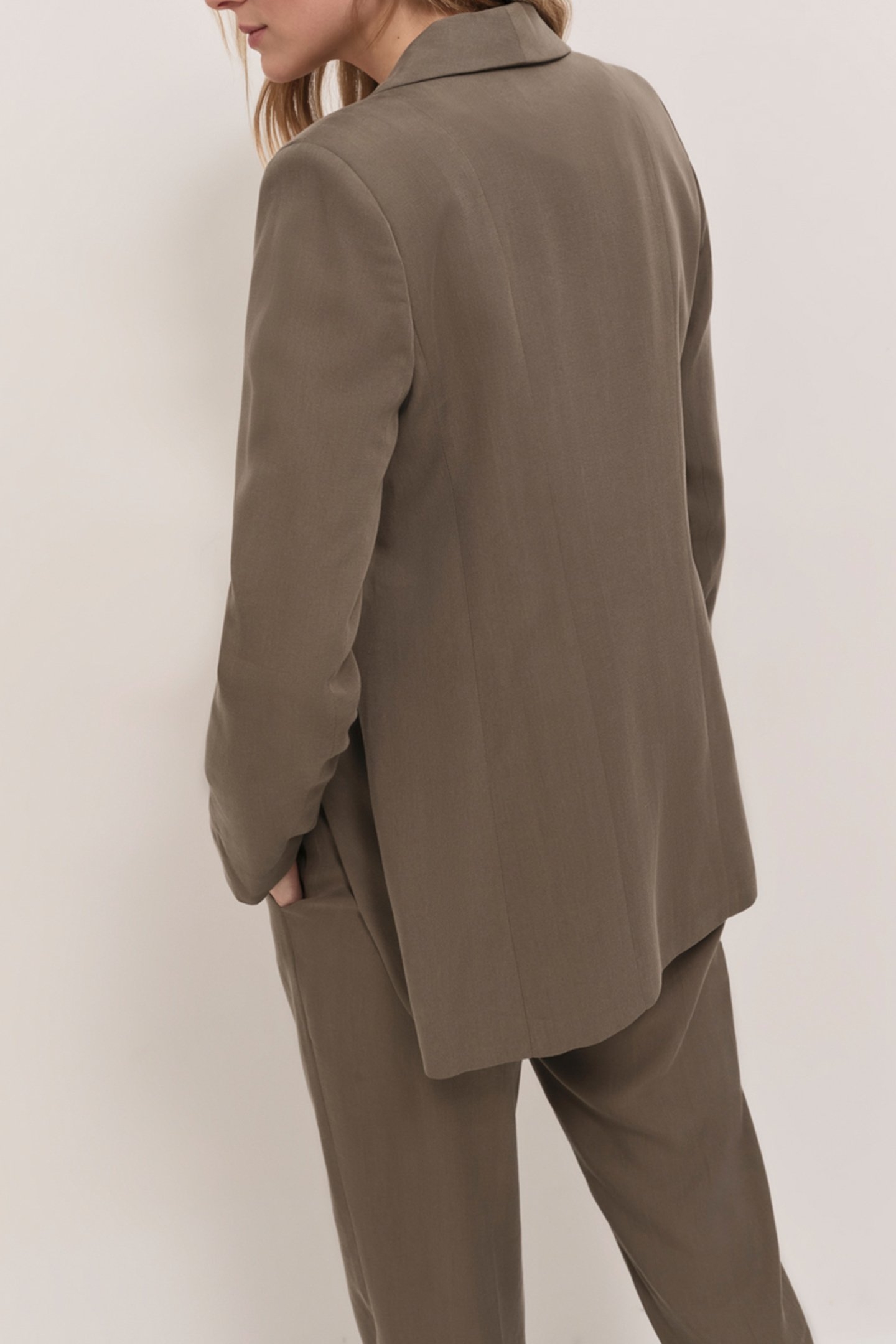 VELOUTE - VETIVER SUIT JACKET IN LYOCELL®. 6