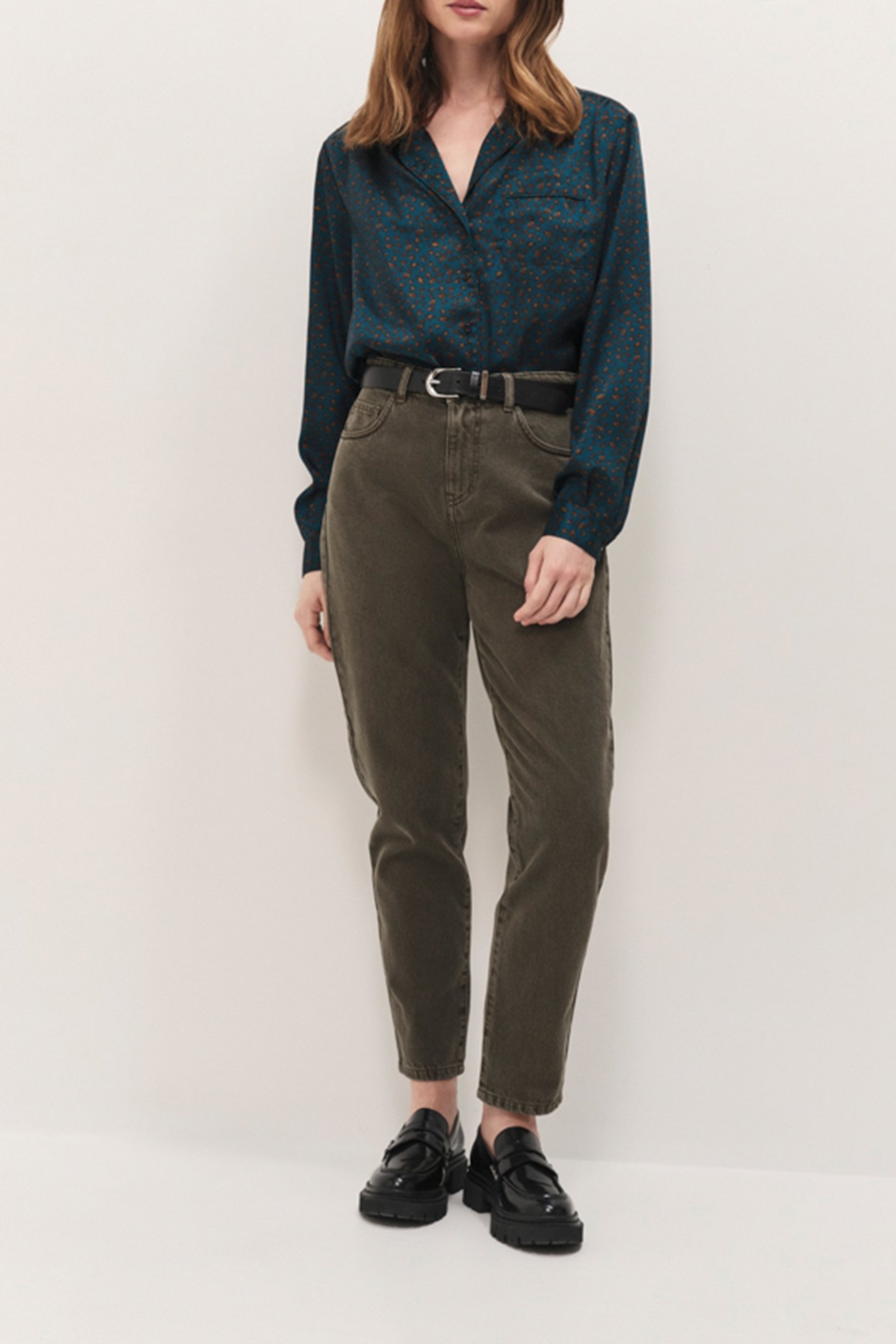 CHANEZ - WINTER LEOPARD PRINT SYCAMORE SHIRT 2