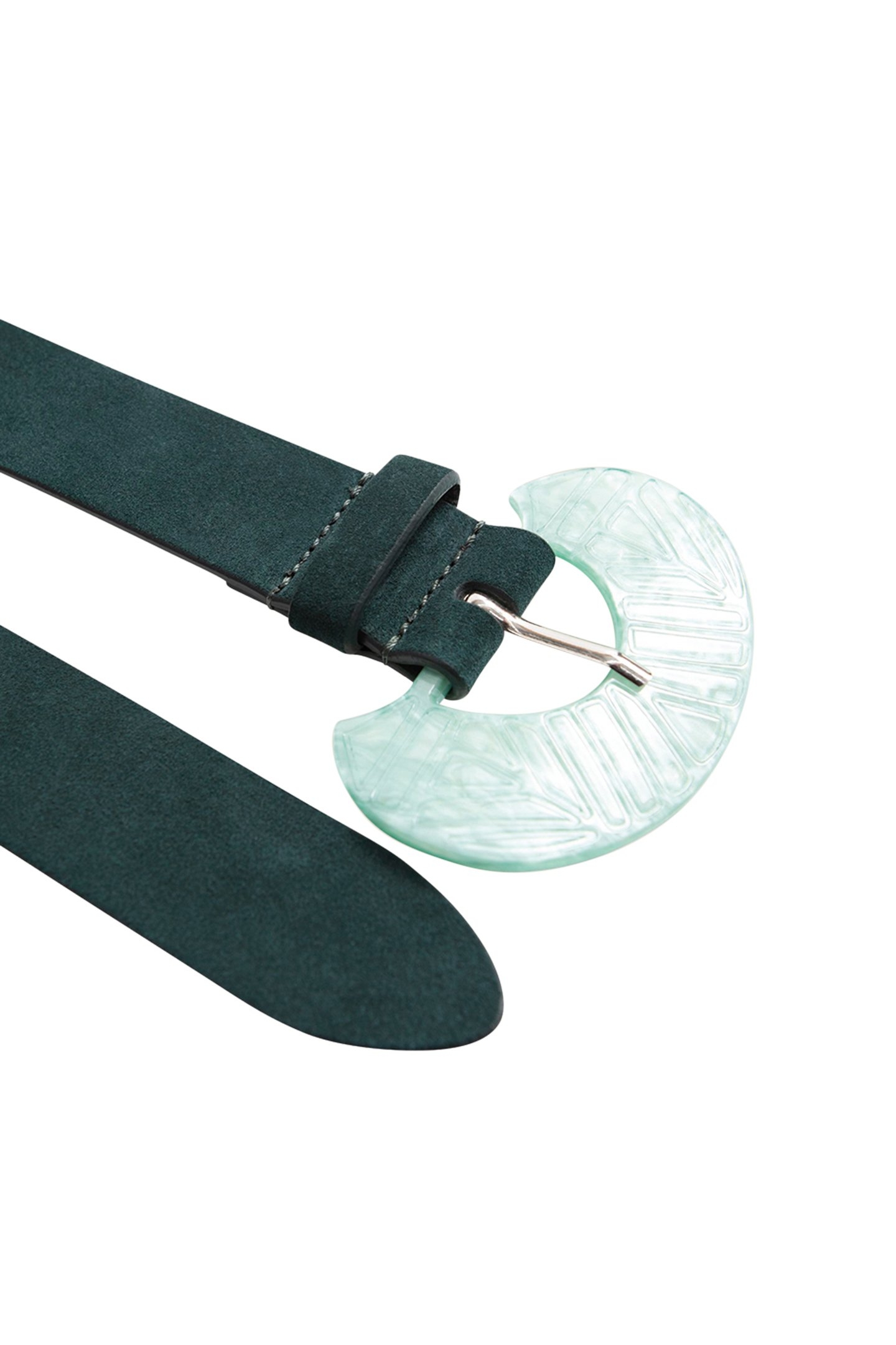 APIS - EVERGREEN BELT IN SUEDE LEATHER 3