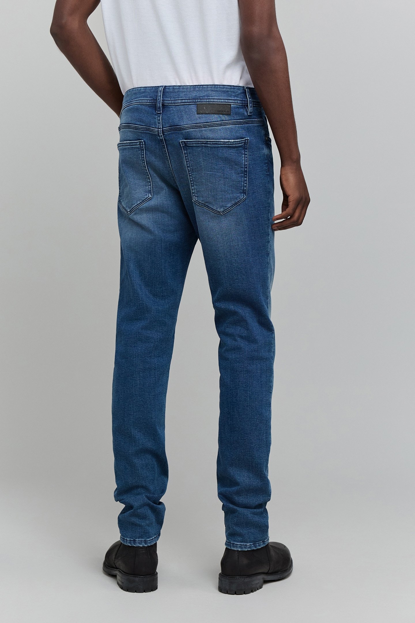 JIMMY SLIM NAVY WATERLESS JEANS 2