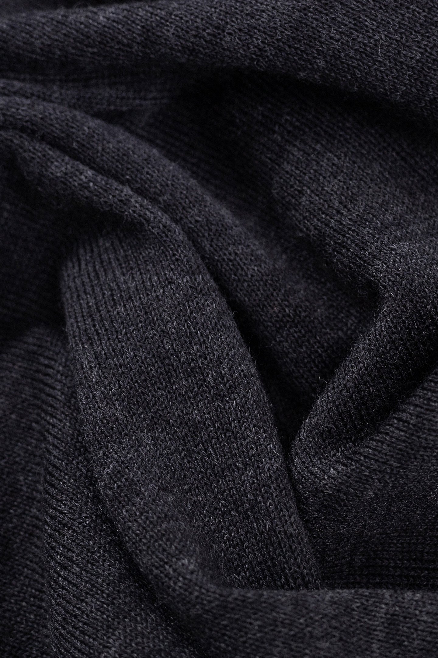 NAVY MOCK-NECK SWEATER 7