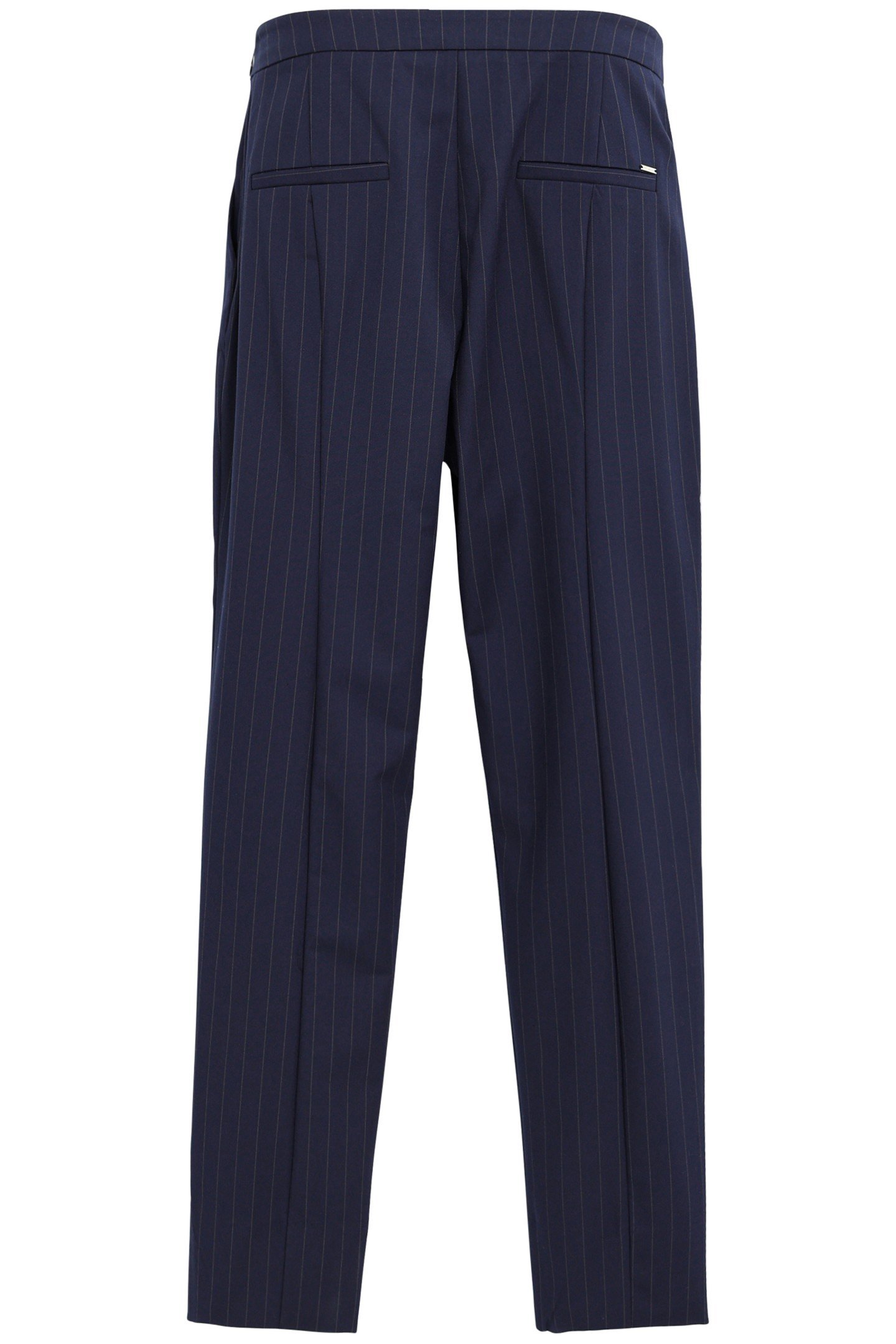 NAVY TENNIS STRIPE SUIT PANTS 4
