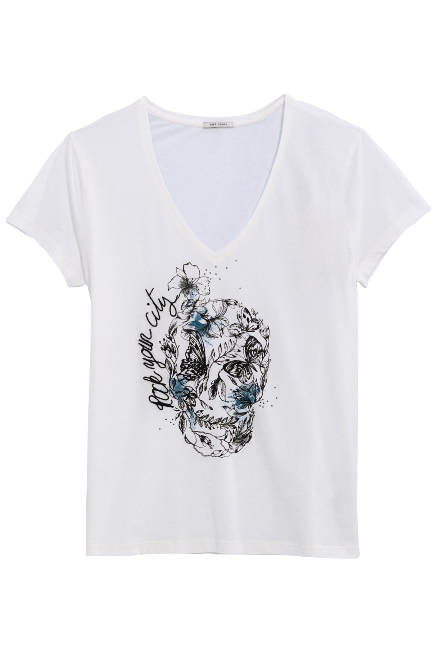 OFF-WHITE SKULL AND CROSSBONES T-SHIRT 4