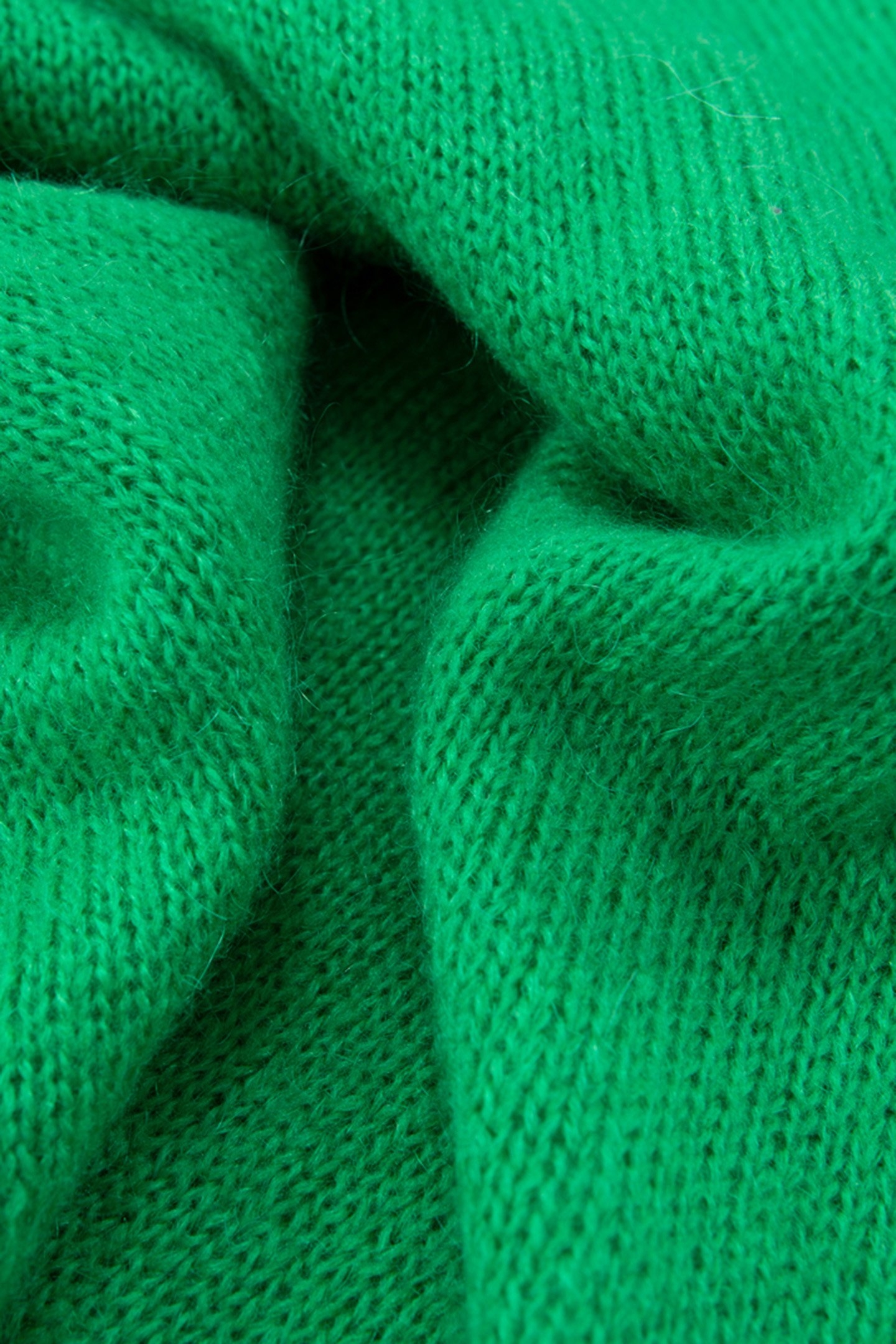GREEN PRE-KNIT OVERSIZE SWEATER 7