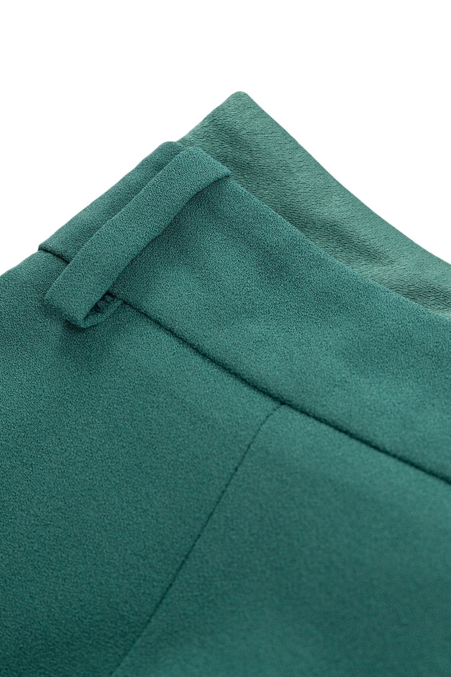 WIDE EMERALD DOUBLE-BREASTED SUIT PANTS 5