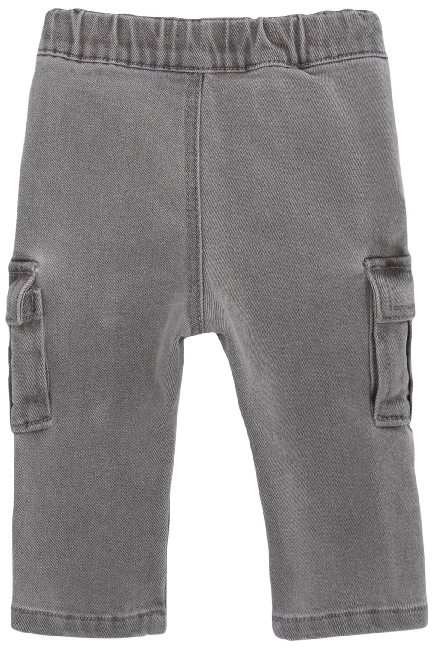BATTLE GREY ELASTIC WAIST JEANS BABY BOY 2