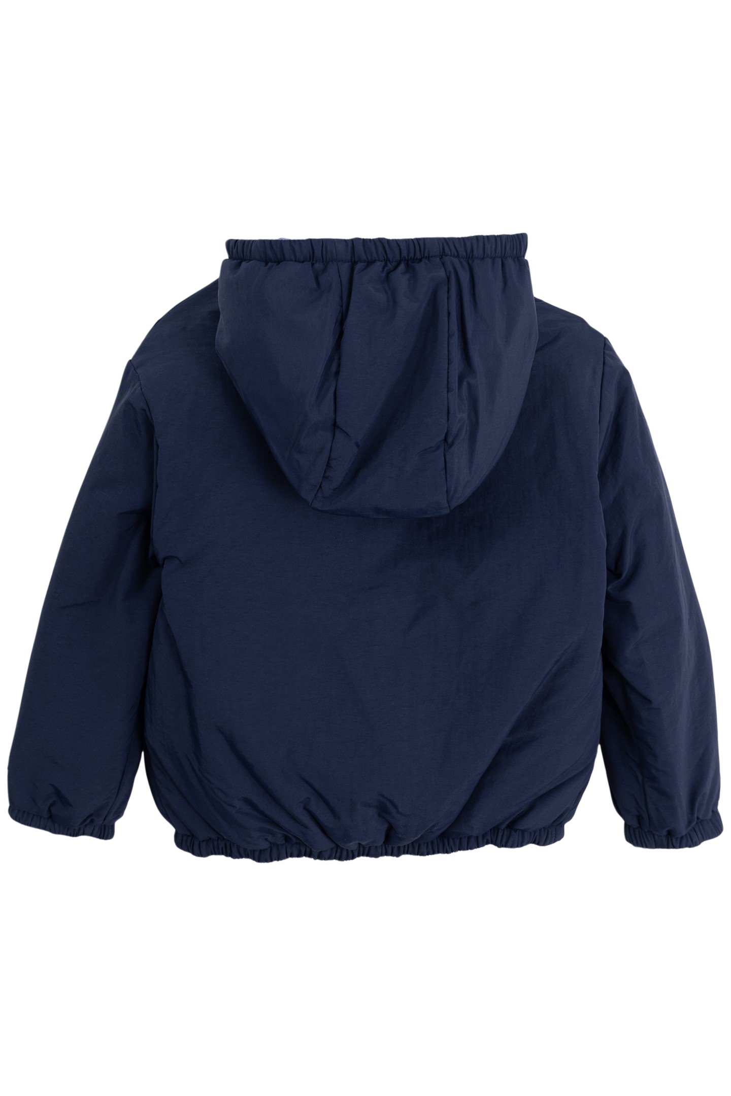 BOY'S REVERSIBLE NYLON DENIM AND NAVY JACKET 2
