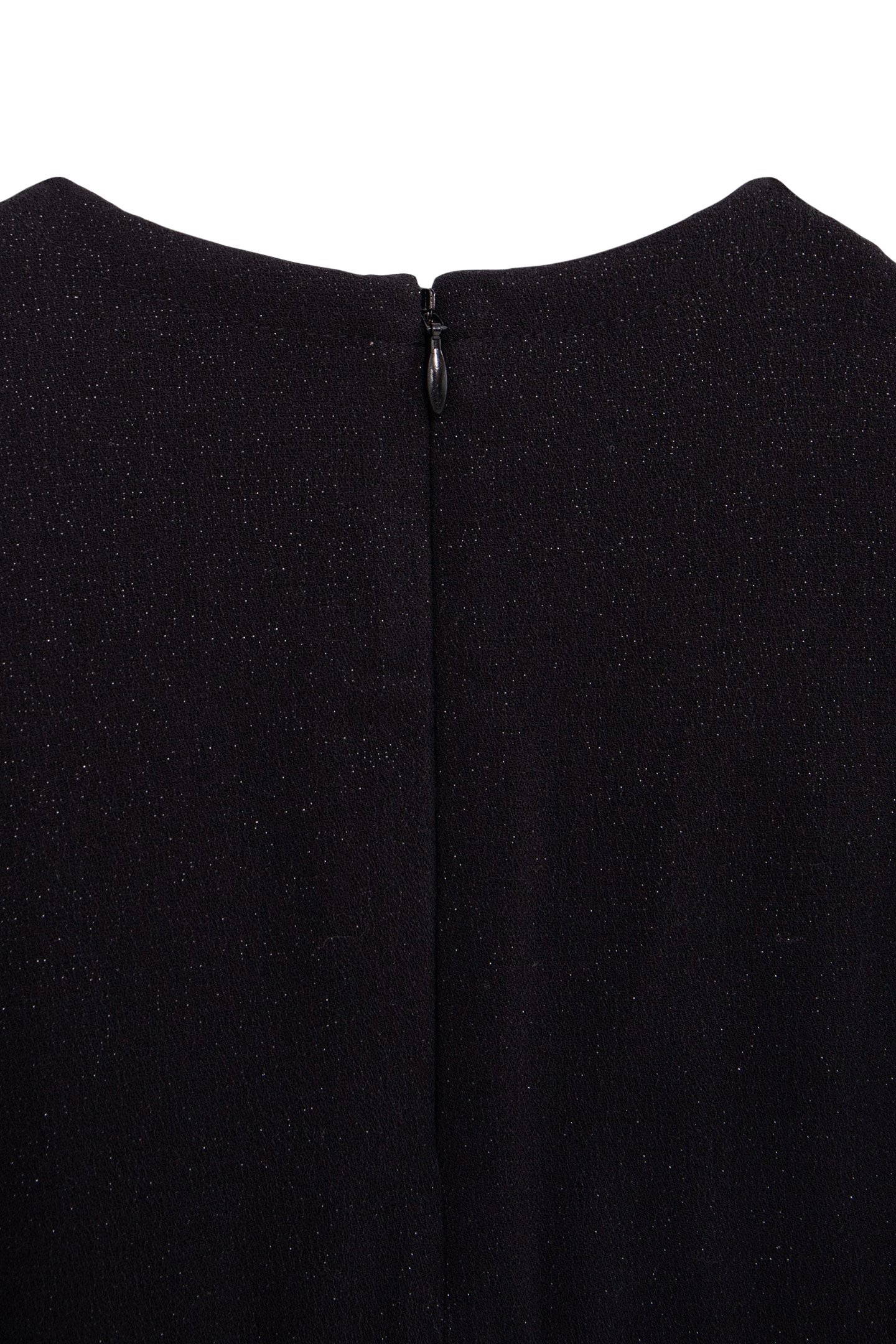 GIRL'S BLACK SEQUINED EMBROIDERED HEART DRESS 5