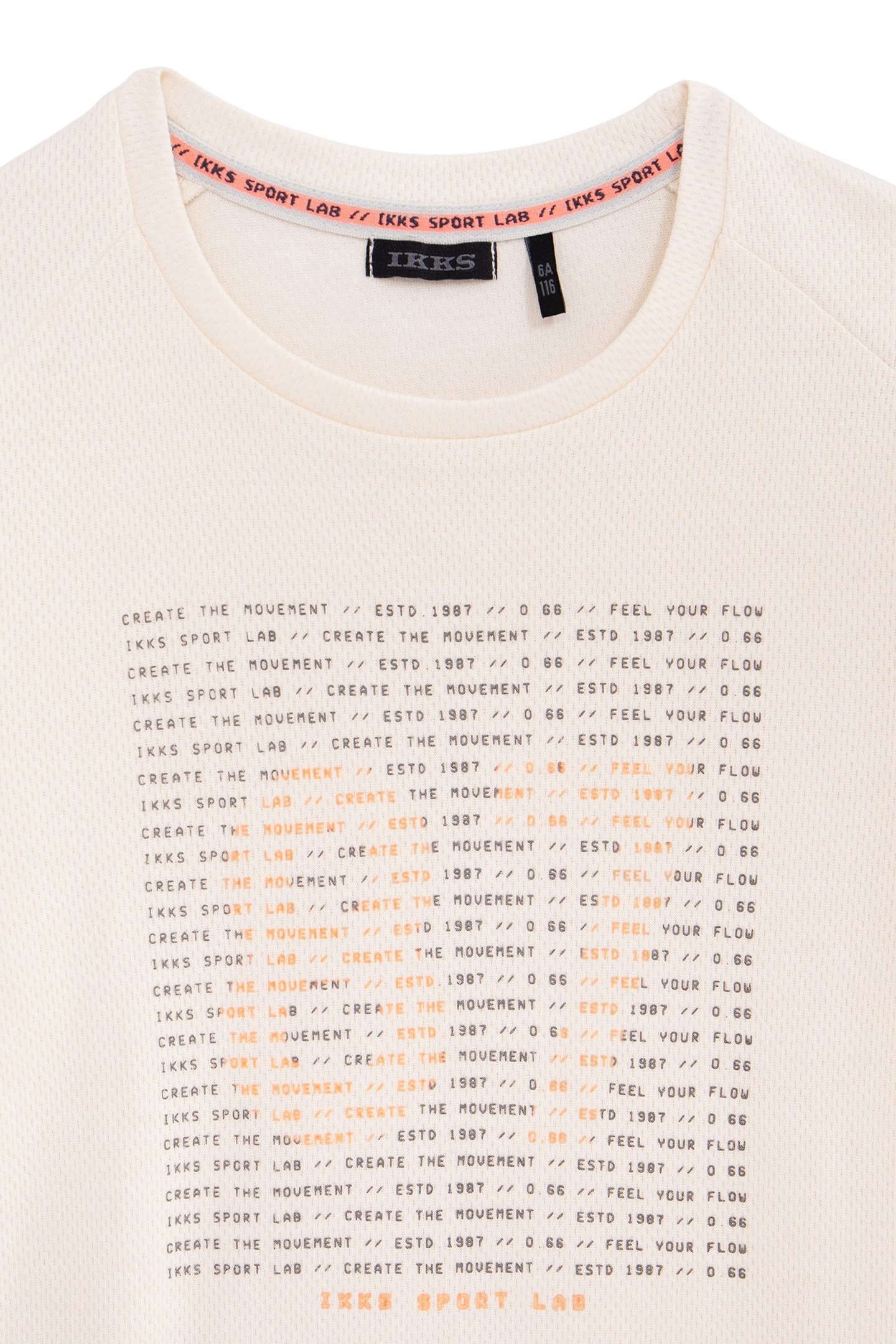 BOY'S ECRU FANCY PRINT THERMOREACTIVE T-SHIRT 3