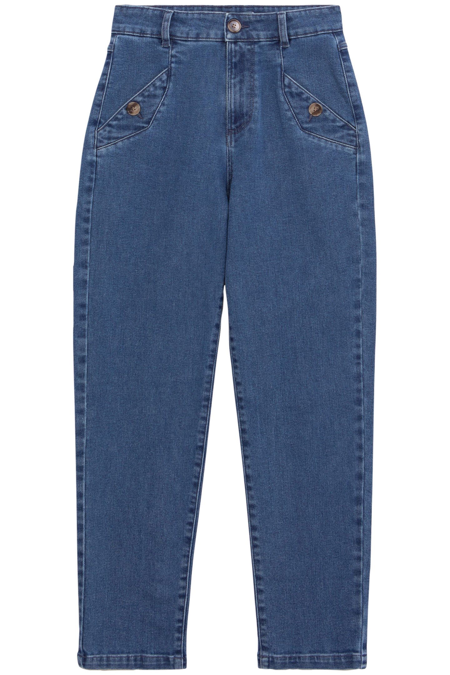 AUTHENTIC BLUE SLOUCHY JEANS 4