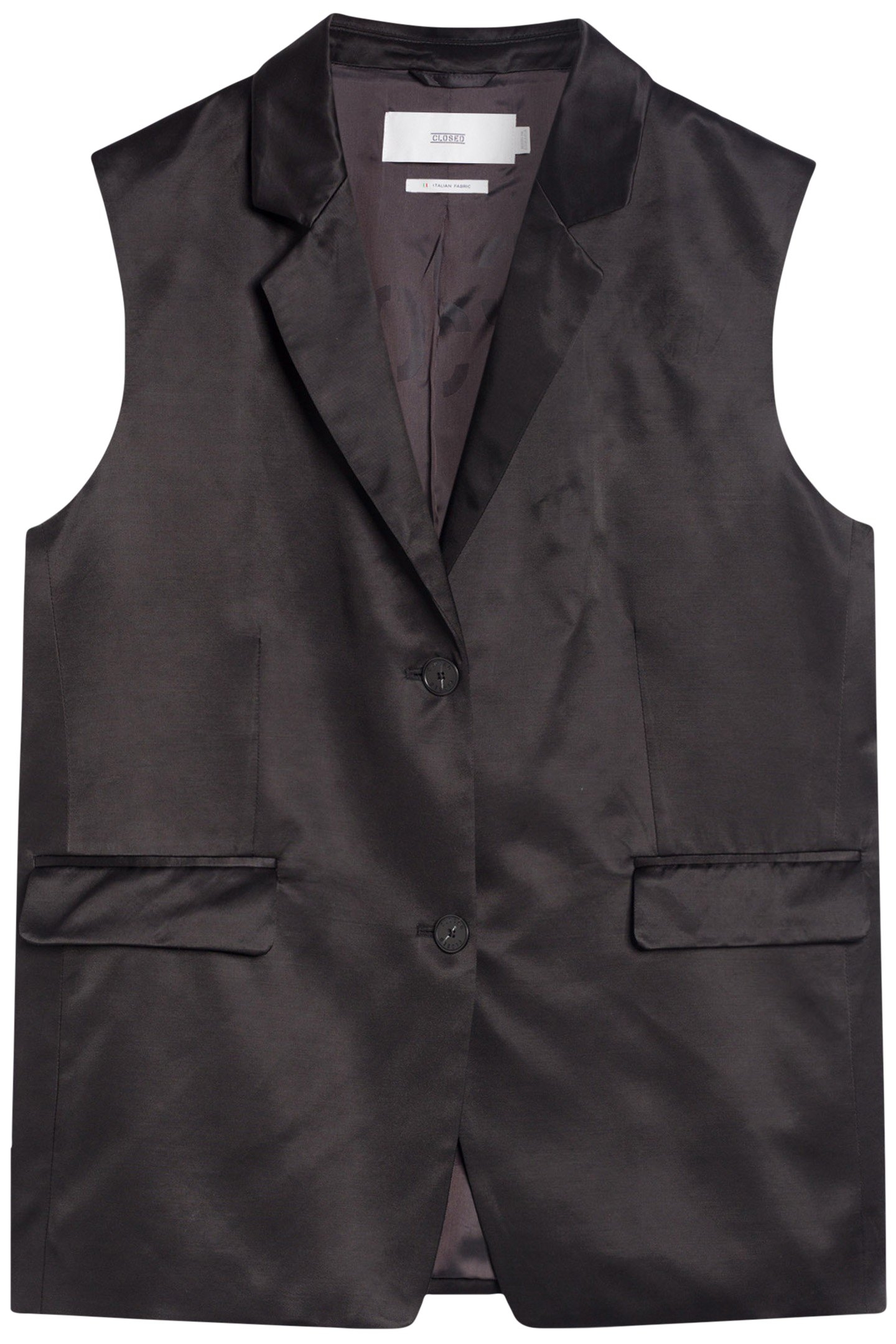 BLAZER VEST JACKETS & COATS BLACK 4