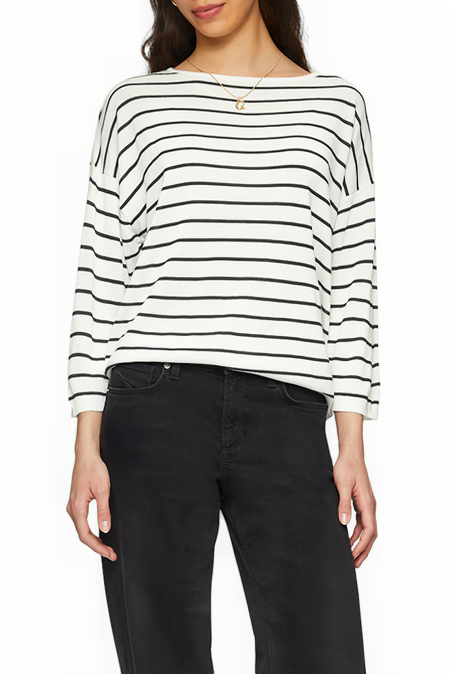 S.OLIVER-QS PULLOVER BLACK 1