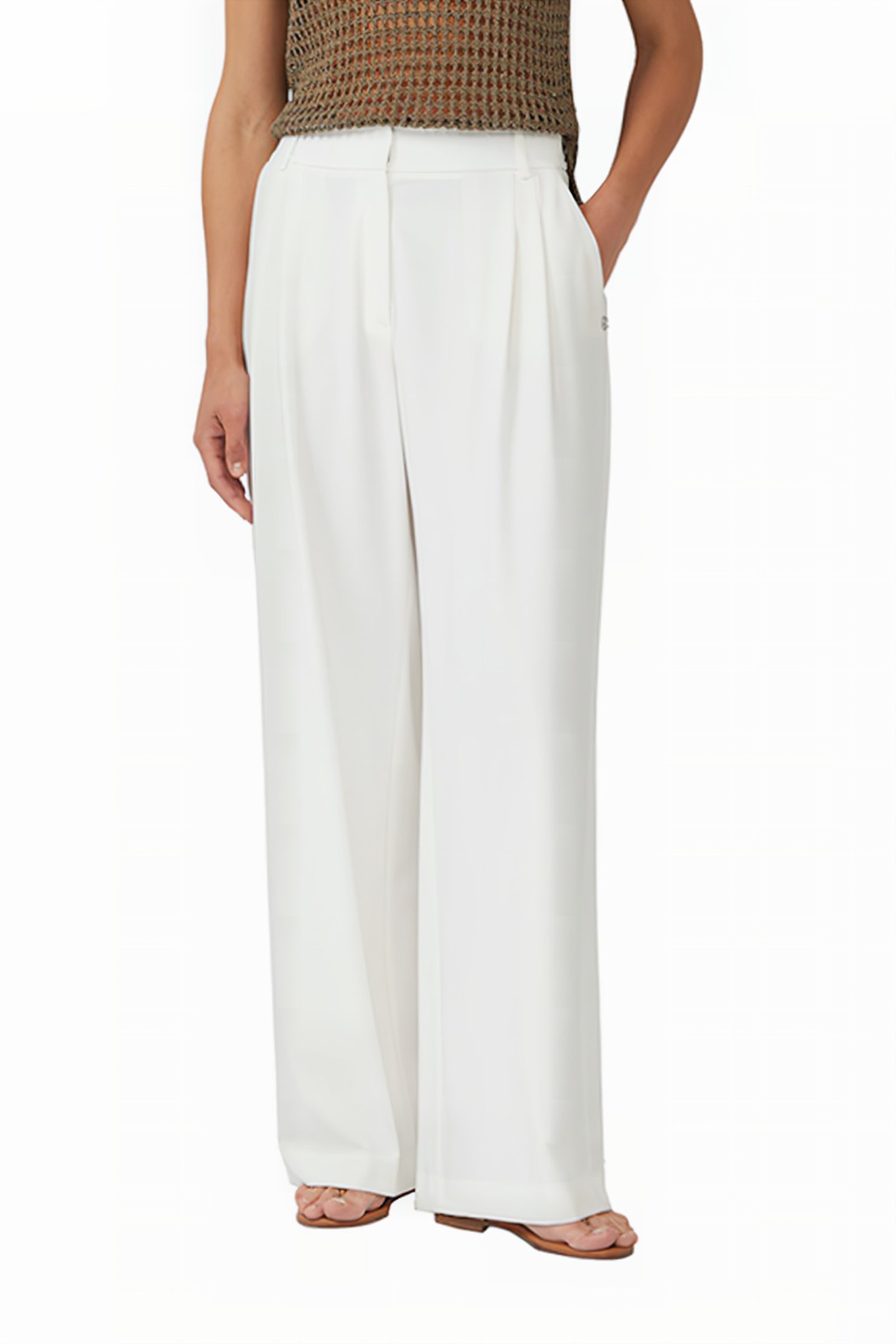 S.OLIVER PANTS OFFWHITE 1