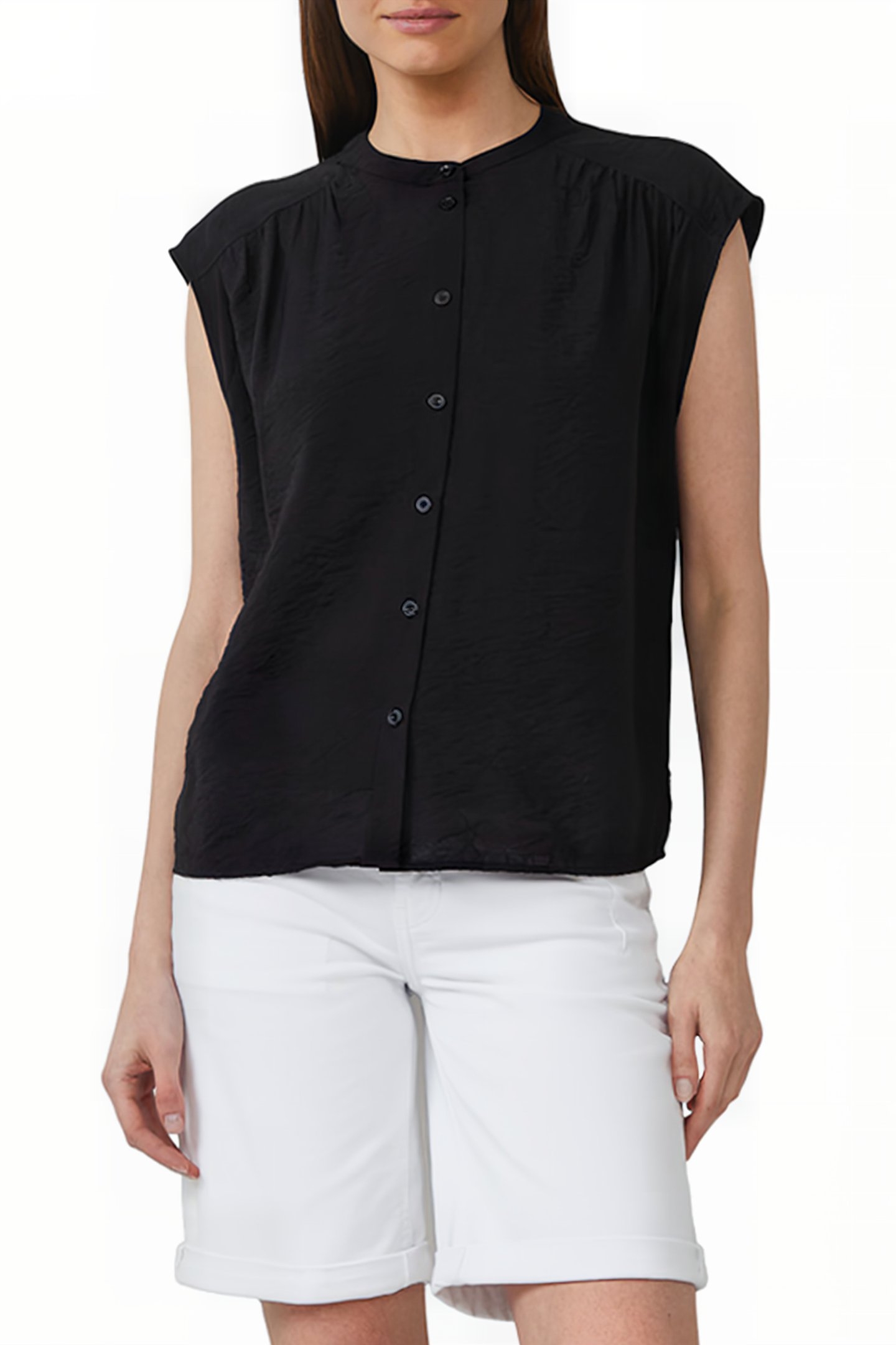 S.OLIVER BLOUSES BLACK 1
